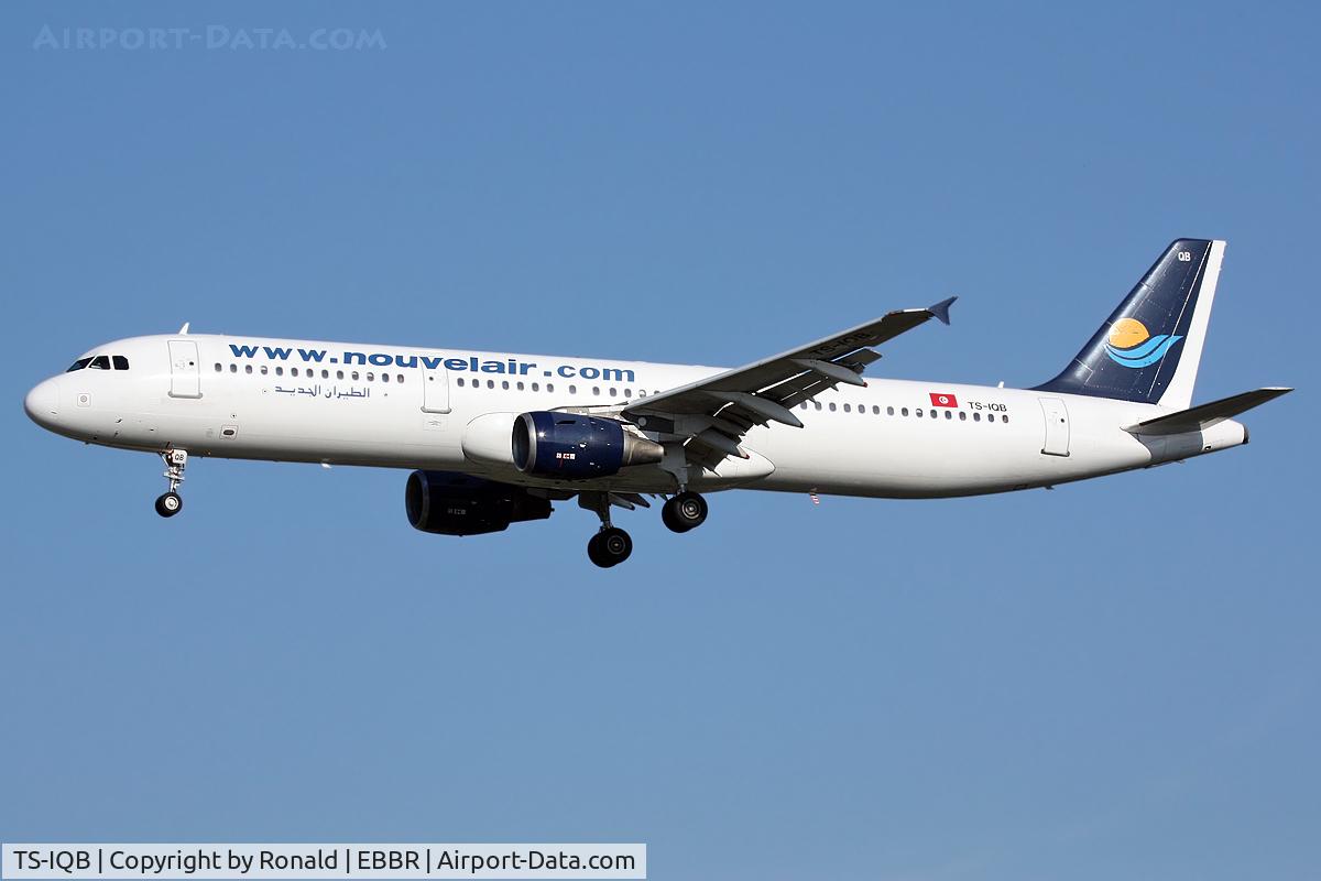 TS-IQB, 1999 Airbus A321-211 C/N 995, at bru