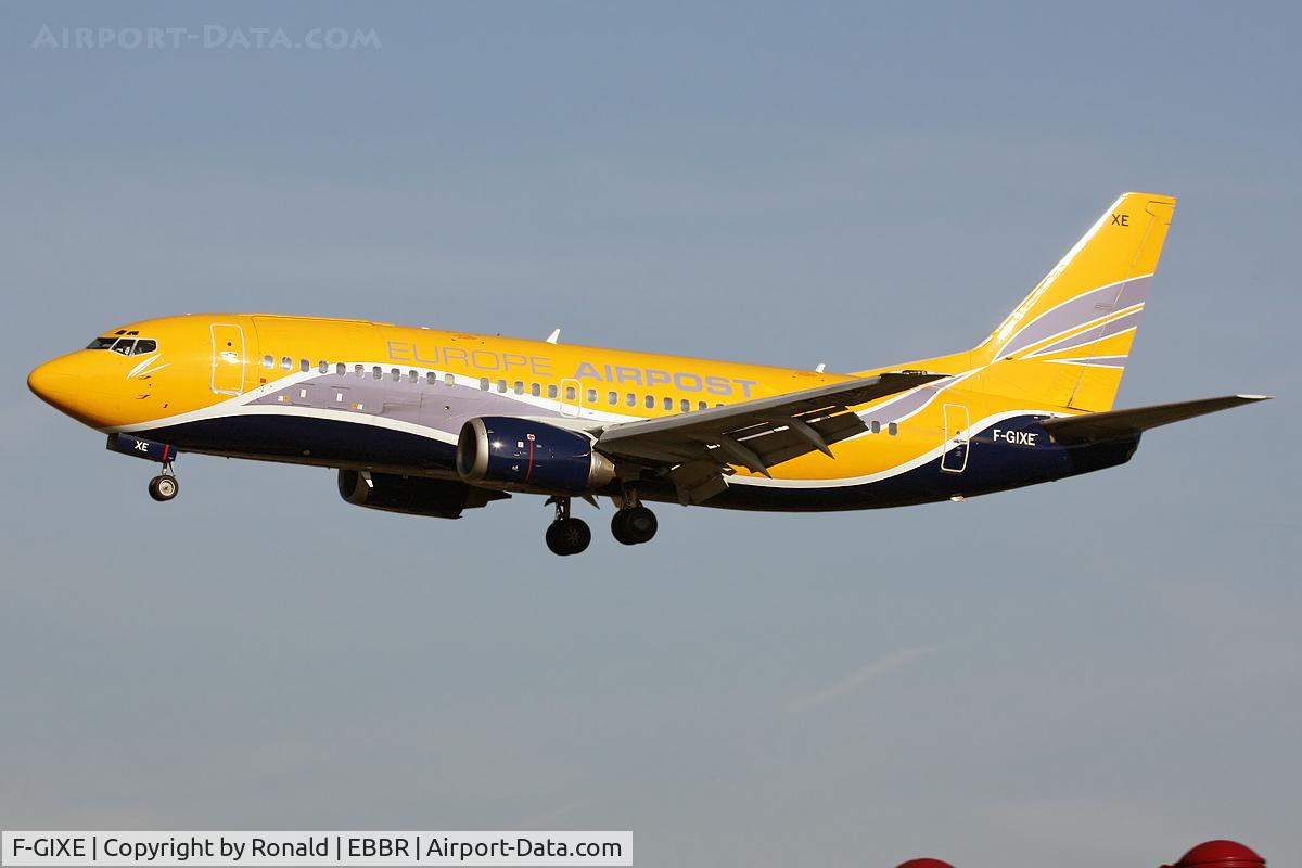 F-GIXE, 1992 Boeing 737-3B3QC C/N 26850, at bru