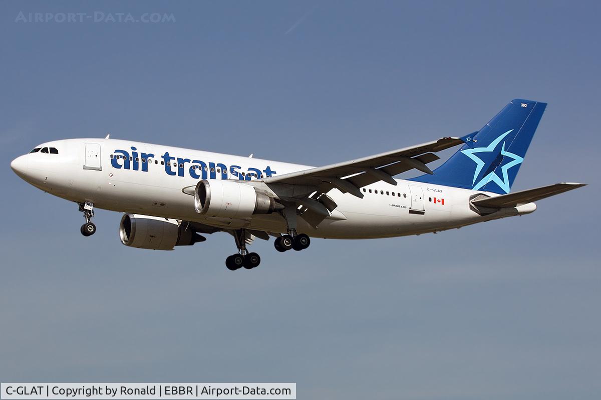 C-GLAT, 1991 Airbus A310-308 C/N 588, at bru