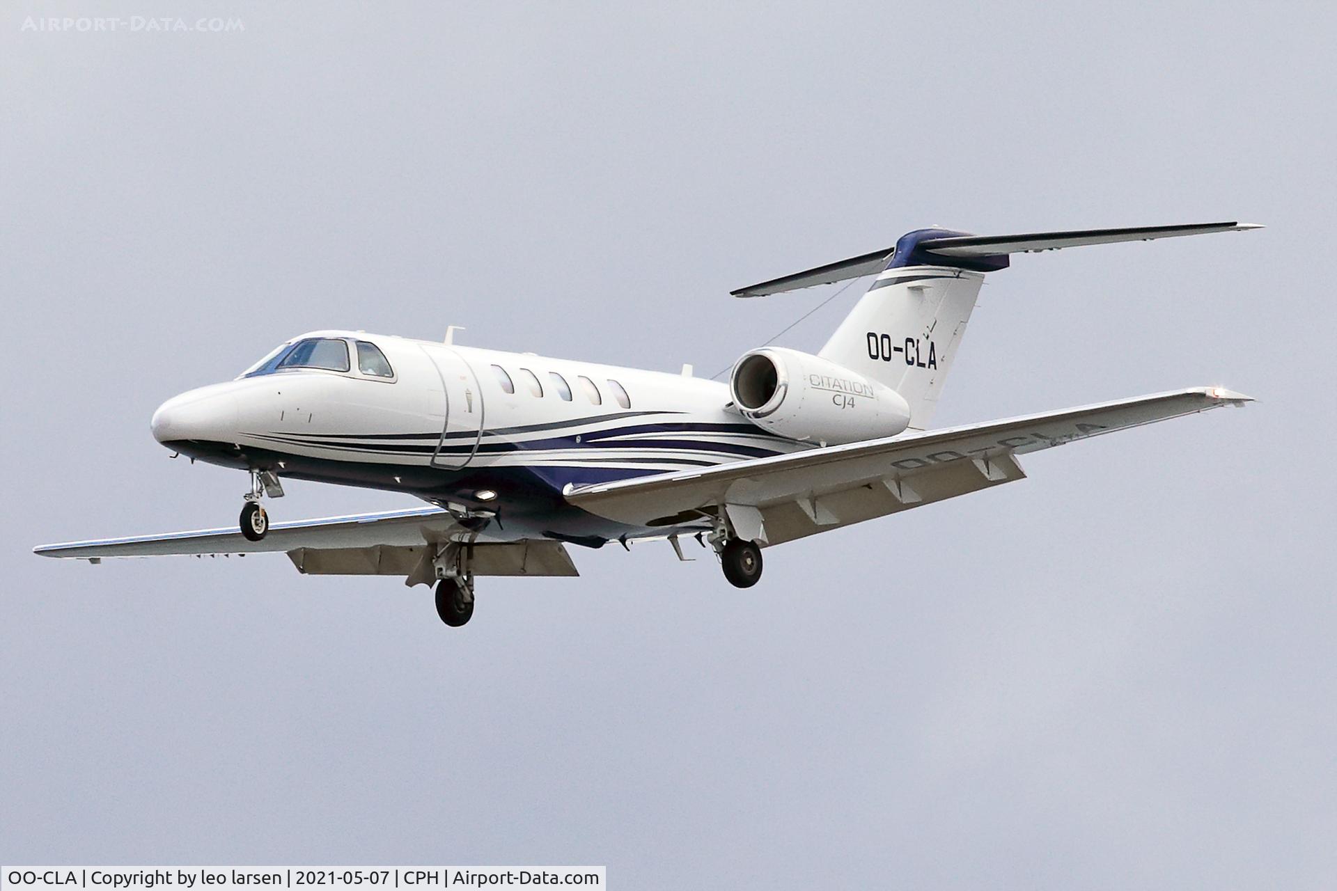 OO-CLA, 2017 Cessna 525C CitationJet CJ4 C/N 525C-0234, Copenhagen 7.5.2021