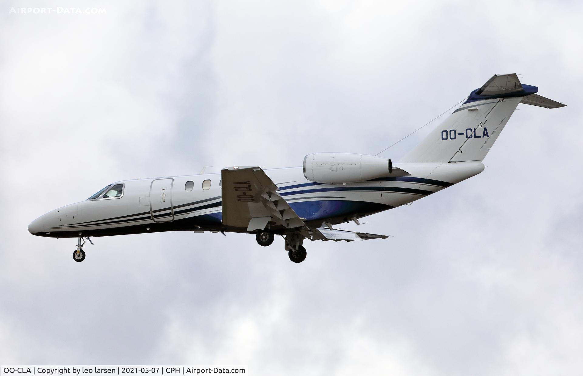 OO-CLA, 2017 Cessna 525C CitationJet CJ4 C/N 525C-0234, Copenhagen 7.5.2021