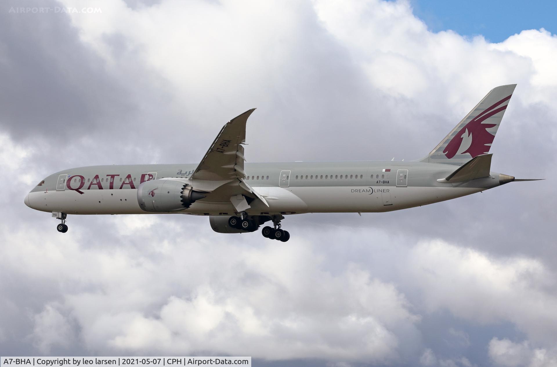 A7-BHA, 2019 Boeing 787-9 Dreamliner Dreamliner C/N 64217, Copenhagen 7.5.2021