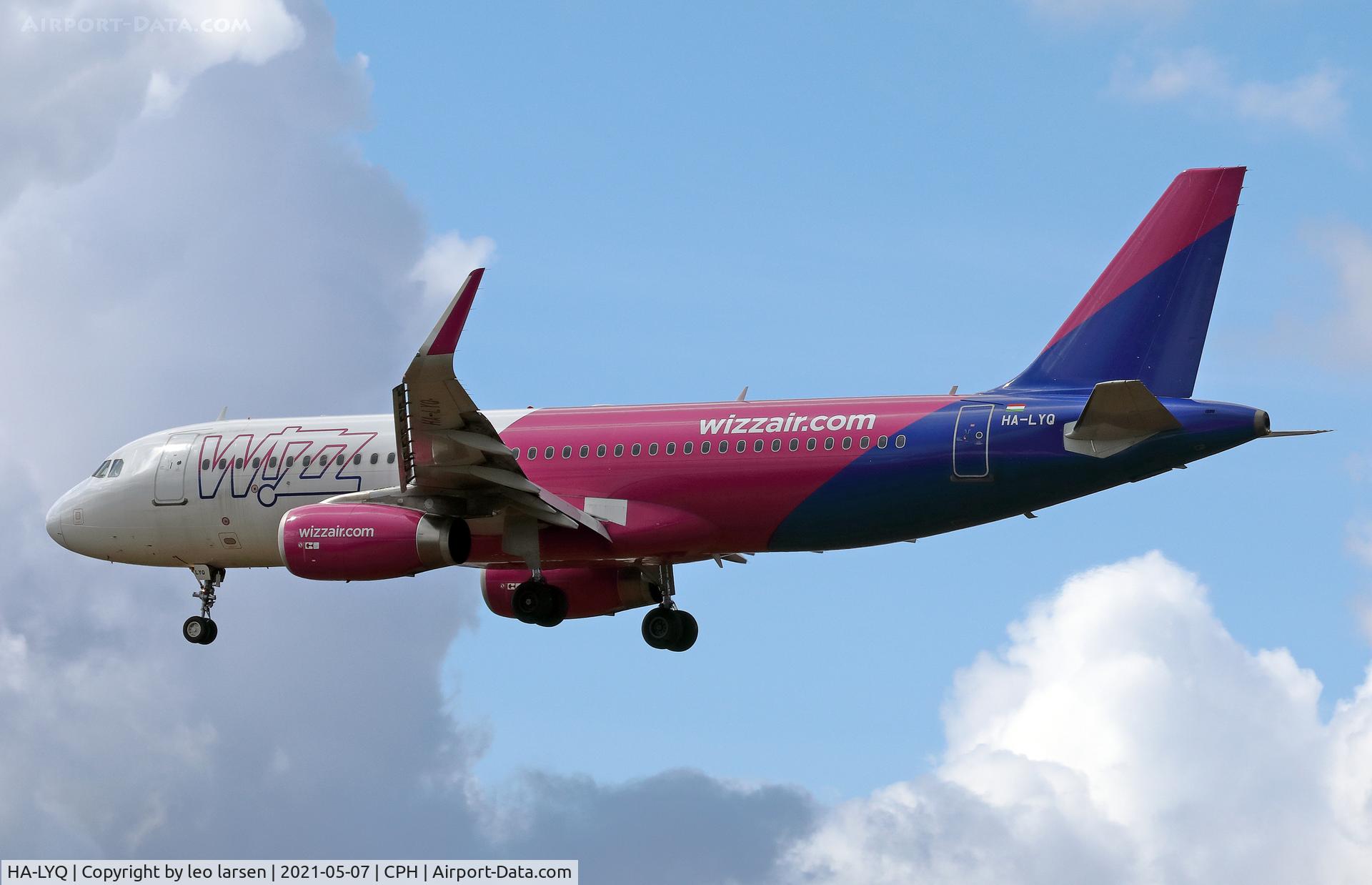 HA-LYQ, 2015 Airbus A320-232 C/N 6614, Copenhagen 7.5.2021