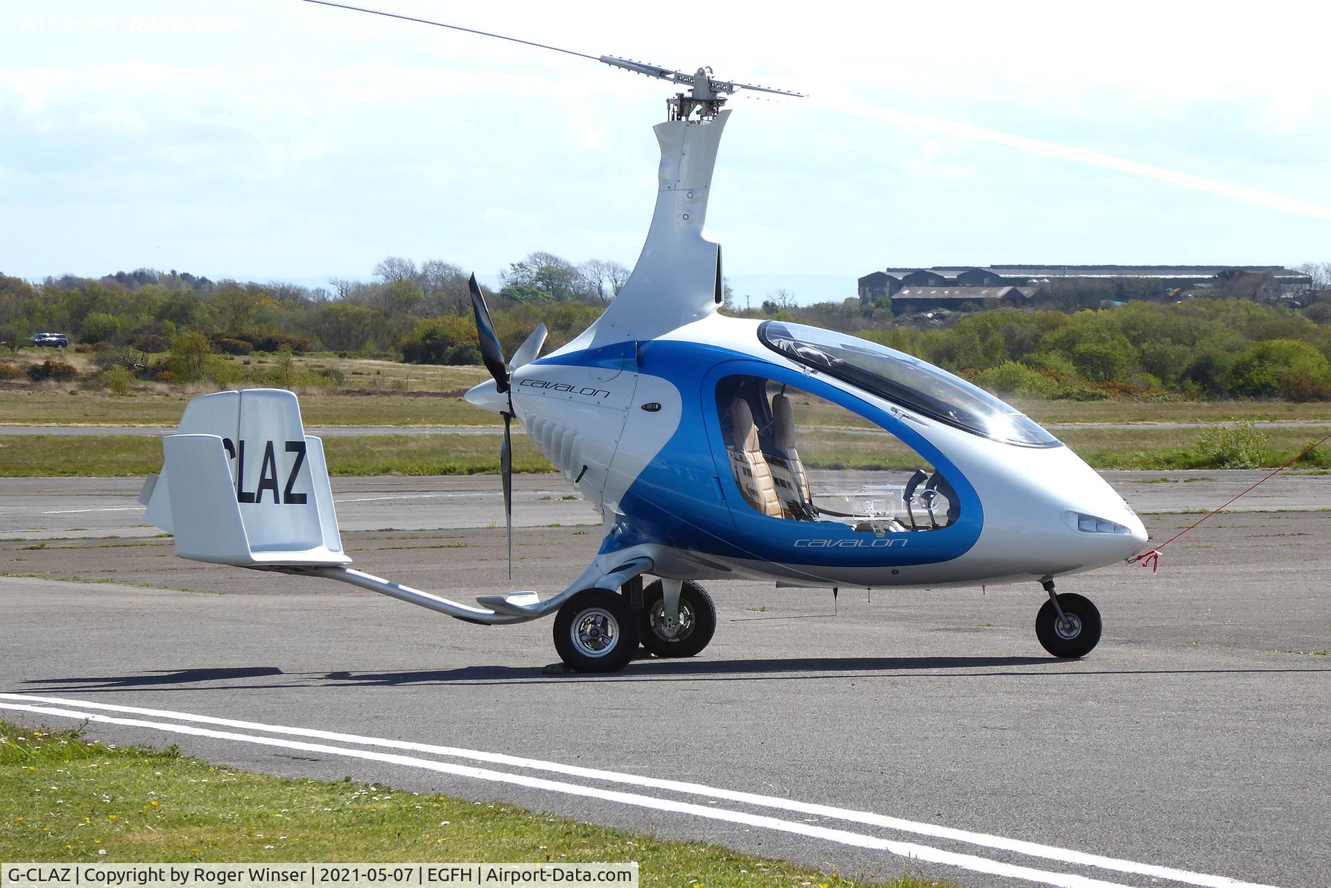 G-CLAZ, 2018 AutoGyro Cavalon C/N RSUK/CVLN/029, Visiting rotorcraft.