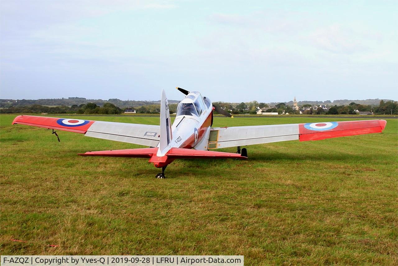 F-AZQZ, 1953 De Havilland DHC-1 Chipmunk T.10 C/N C1/0916, De Havilland DHC-1 Chipmunk T.10, Static display, Morlaix-Ploujean airport (LFRU-MXN) air show 2019