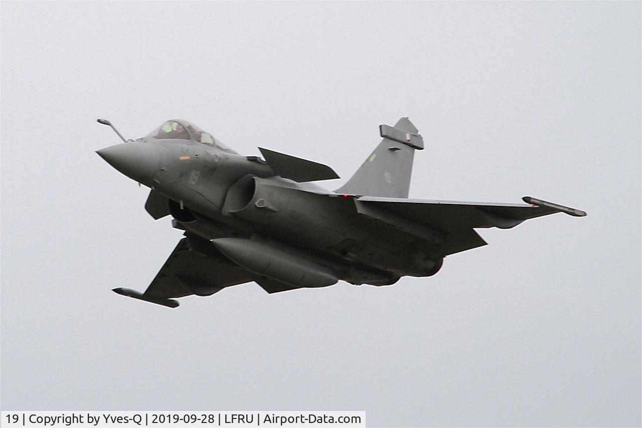 19, Dassault Rafale M C/N 19, Dassault Rafale M, On display, Morlaix-Ploujean airport (LFRU-MXN) air show 2019