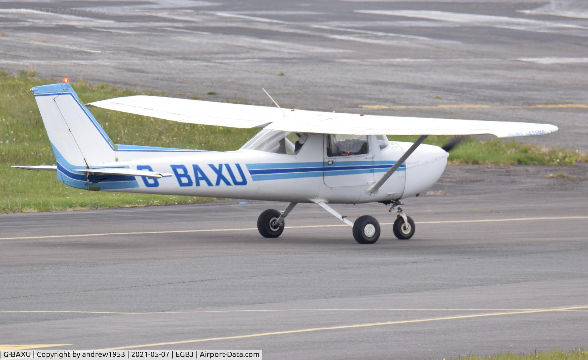 G-BAXU, 1973 Reims F150L C/N 0959, G-BAXU at Gloucestershire Airport.
