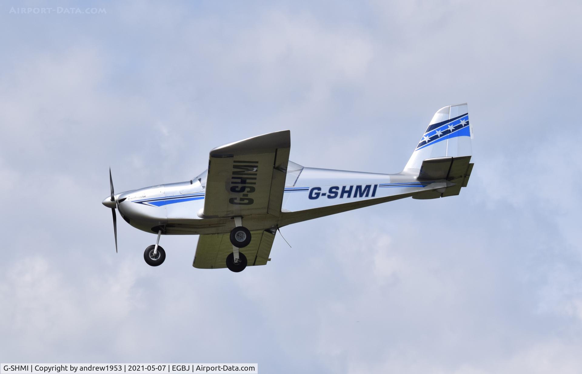 G-SHMI, 2007 Aerotechnik EV-97 TeamEurostar UK C/N 3013, G-SHMI at Gloucestershire Airport.