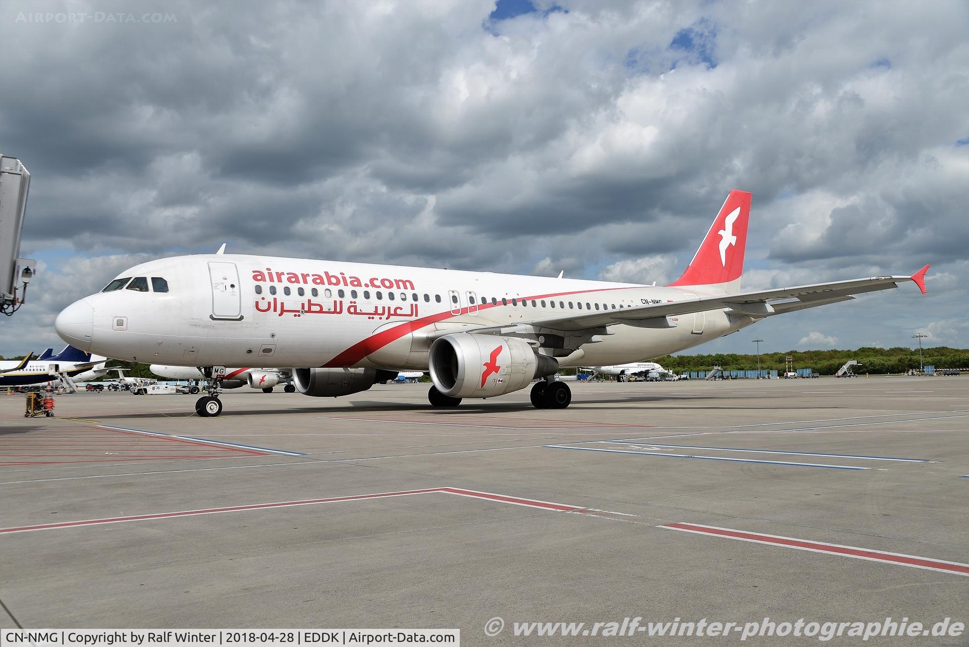 CN-NMG, 2011 Airbus A320-214 C/N 4568, Airbus A320-214 - 3O MAC Air Arabia Maroc - 4568 - CN-NMG - 28.04.2018 - CGN