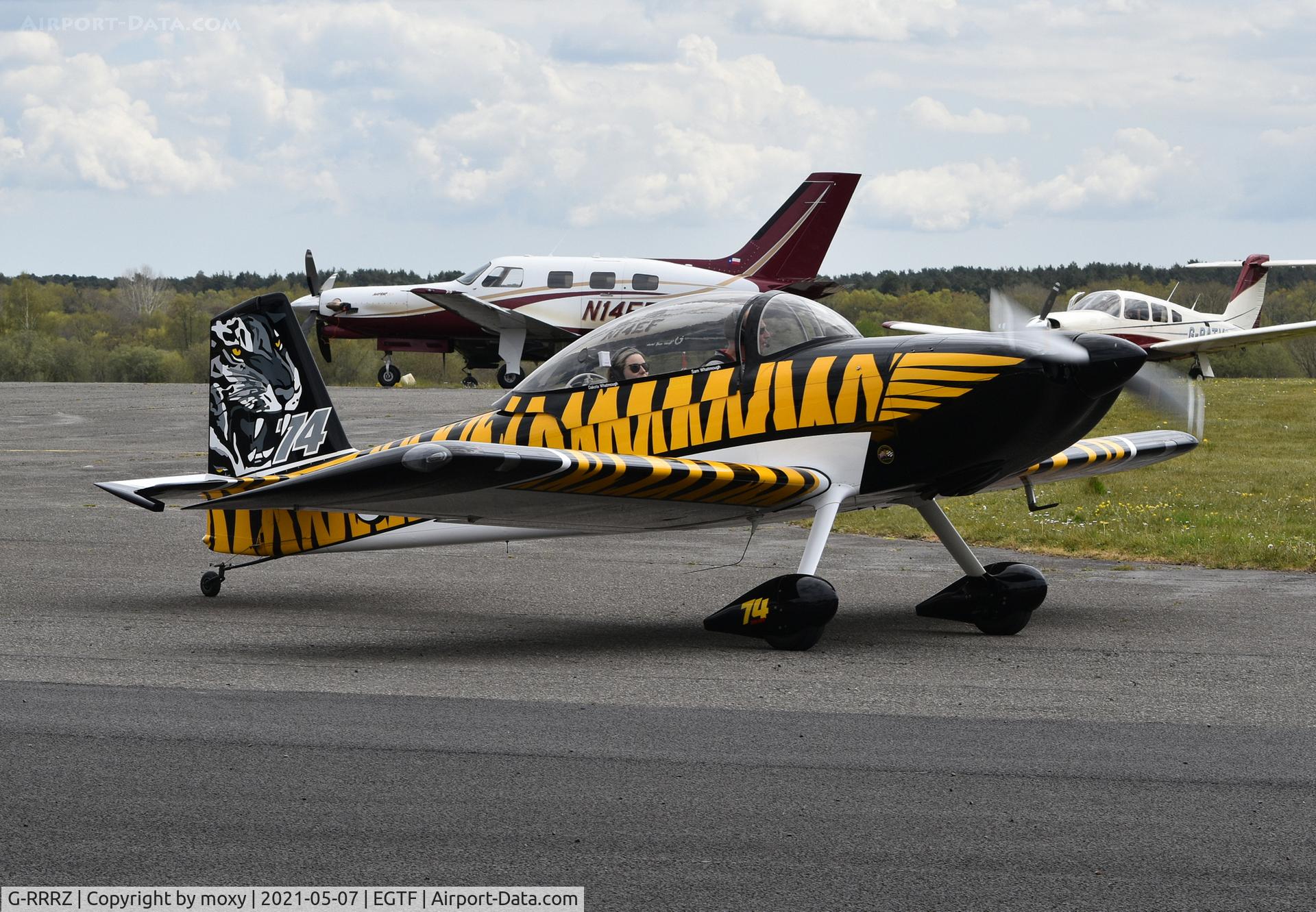 G-RRRZ, 2013 Vans RV-8 C/N PFA 305-15107, Vans RV-8 at Fairoaks.