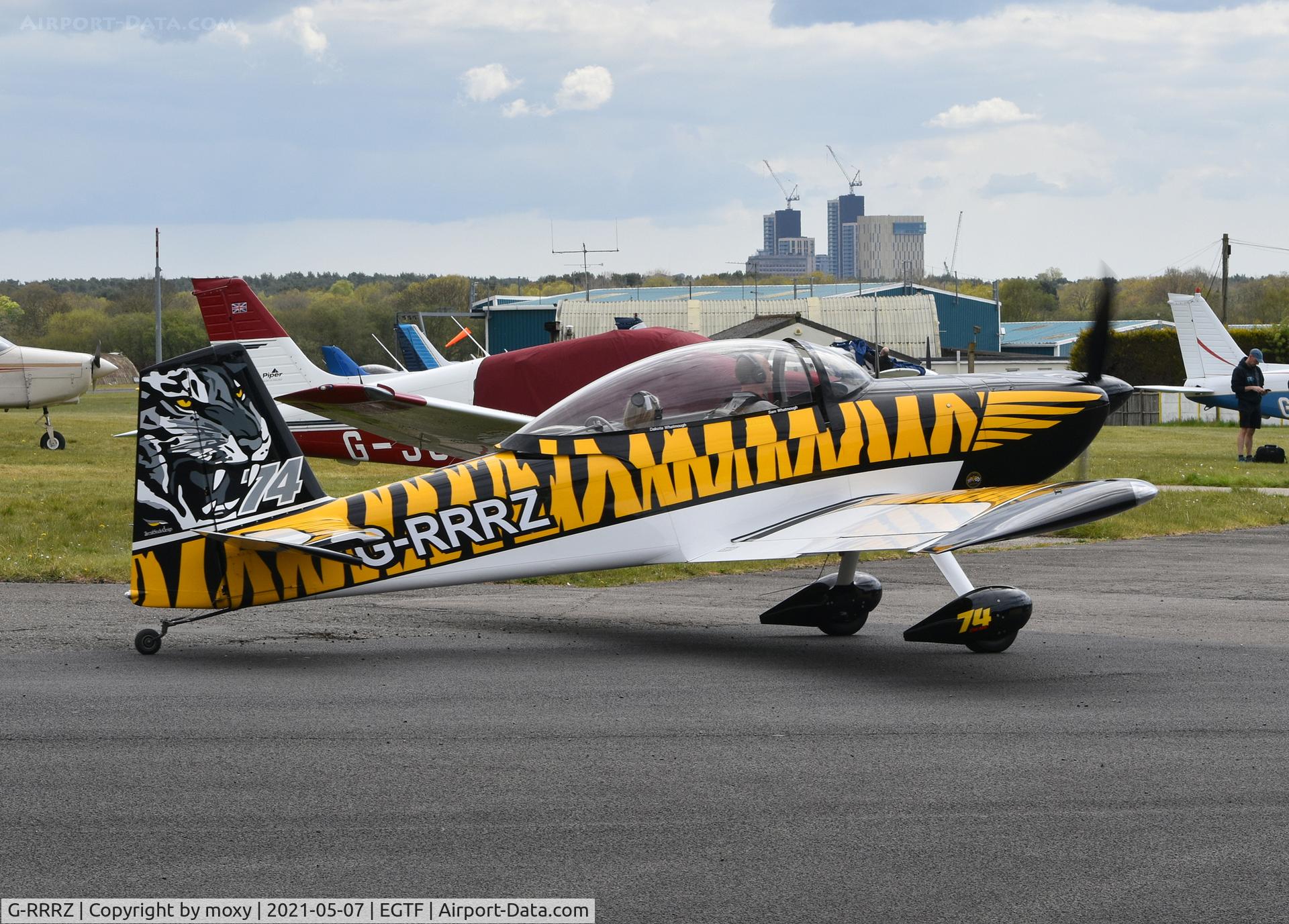 G-RRRZ, 2013 Vans RV-8 C/N PFA 305-15107, Vans RV-8 at Fairoaks.
