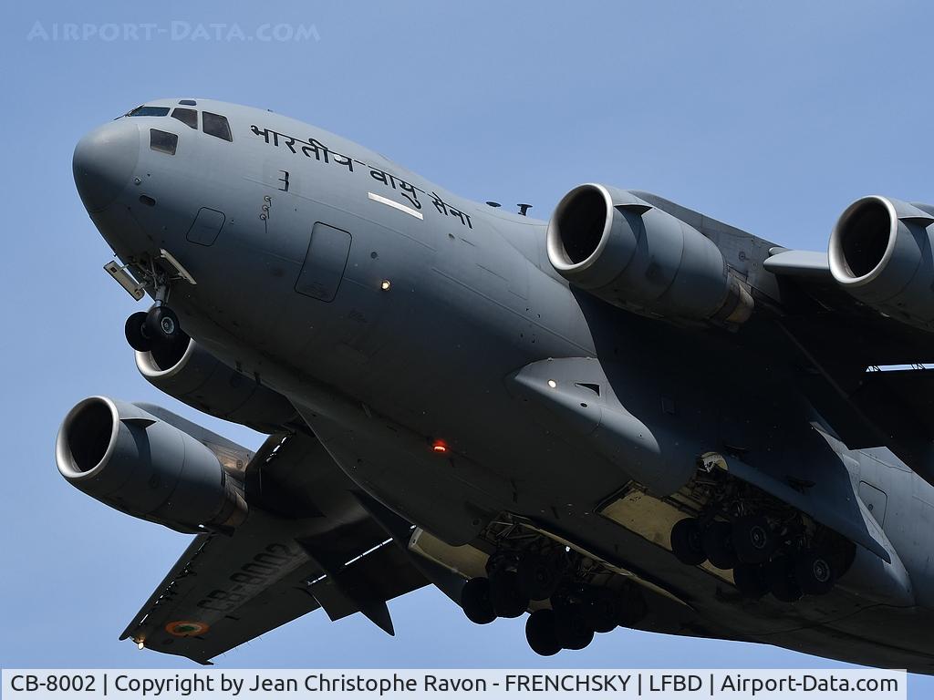 CB-8002, 2013 Boeing C-17A Globemaster III C/N F-258/IND-2, Indian Air Force