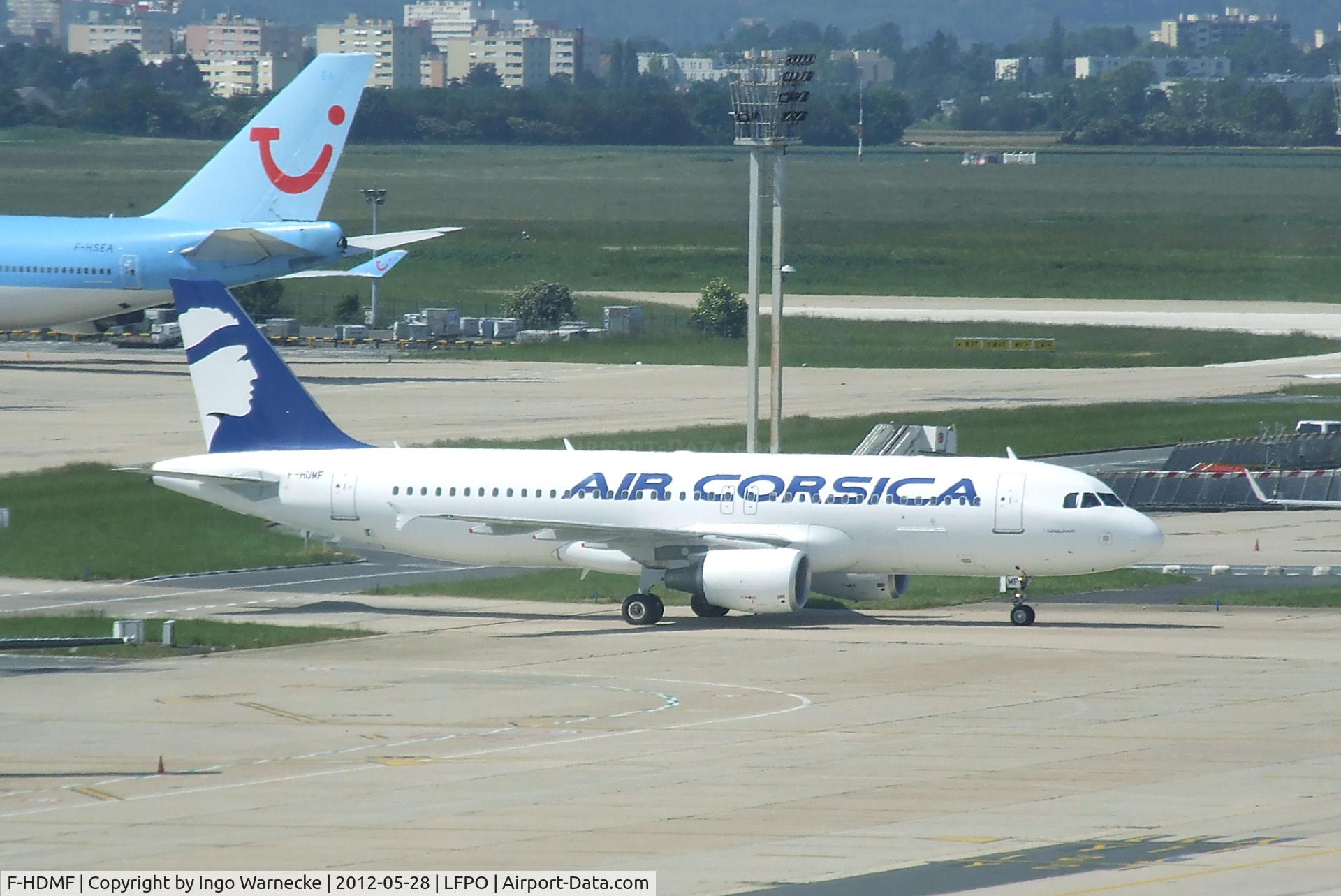 F-HDMF, 2010 Airbus A320-214 C/N 4463, Airbus A320-214 of Air Corsica at Paris-Orly airport