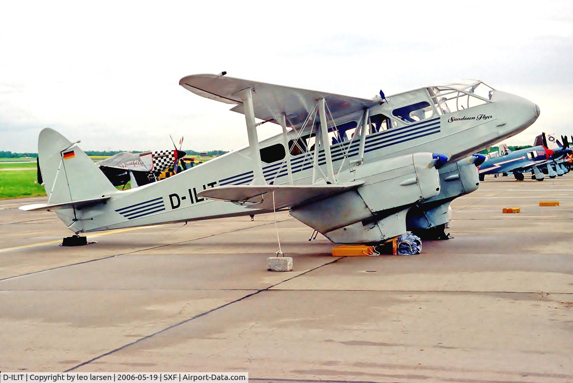 D-ILIT, 1945 De Havilland DH-89A Dominie/Dragon Rapide C/N 6879, Berlin ILA 19.5.2006