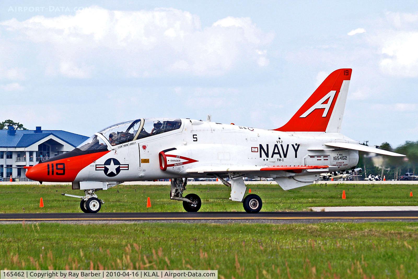 165462, Boeing T-45C Goshawk C/N C019, 165462   McDonnell Douglas T-45C Goshawk [C-019] (United States Navy) Lakeland-Linder~N 16/04/2010