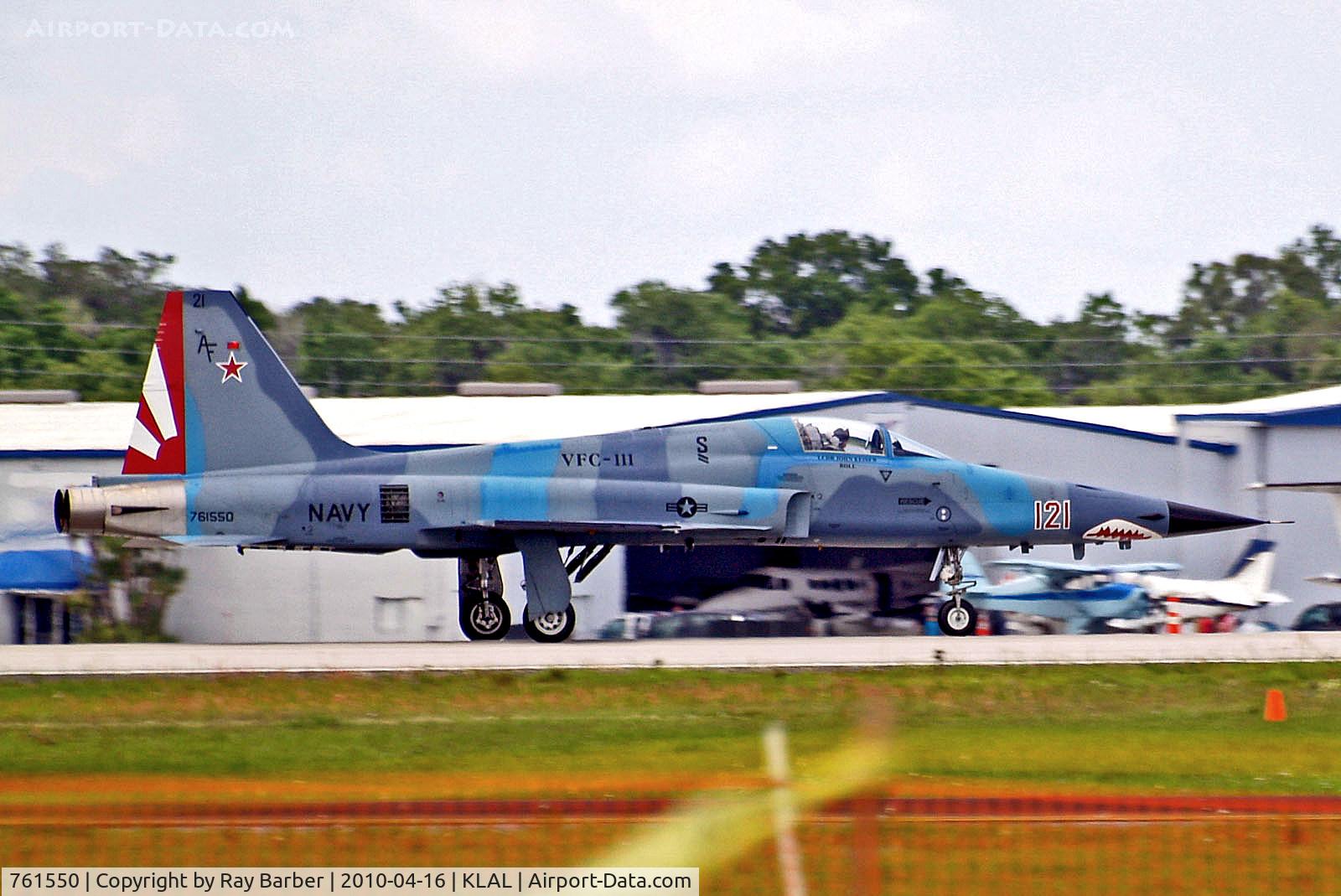 761550, 1976 Northrop F-5N Tiger II C/N L.1025, 761550   Northrop F-5N Tiger II [L1025] (United States Navy) Lakeland-Linder~N 16/04/2010
