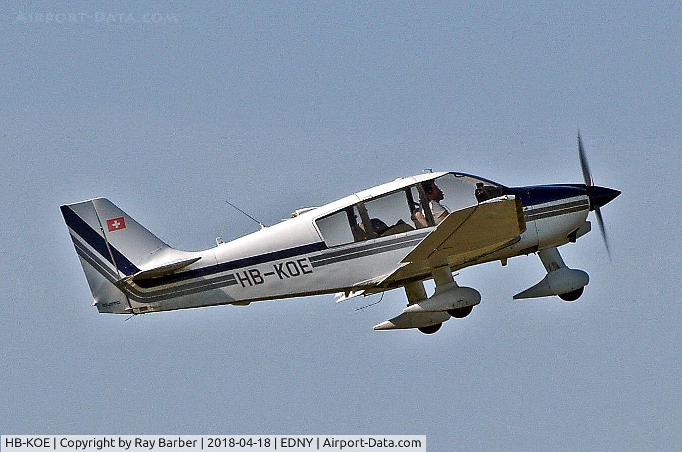 HB-KOE, 2004 Robin DR-400-180 Regent Regent C/N 2569, HB-KOE   Robin DR.400/180 Regent [2569] Friedrichshafen~D 18/04/2018