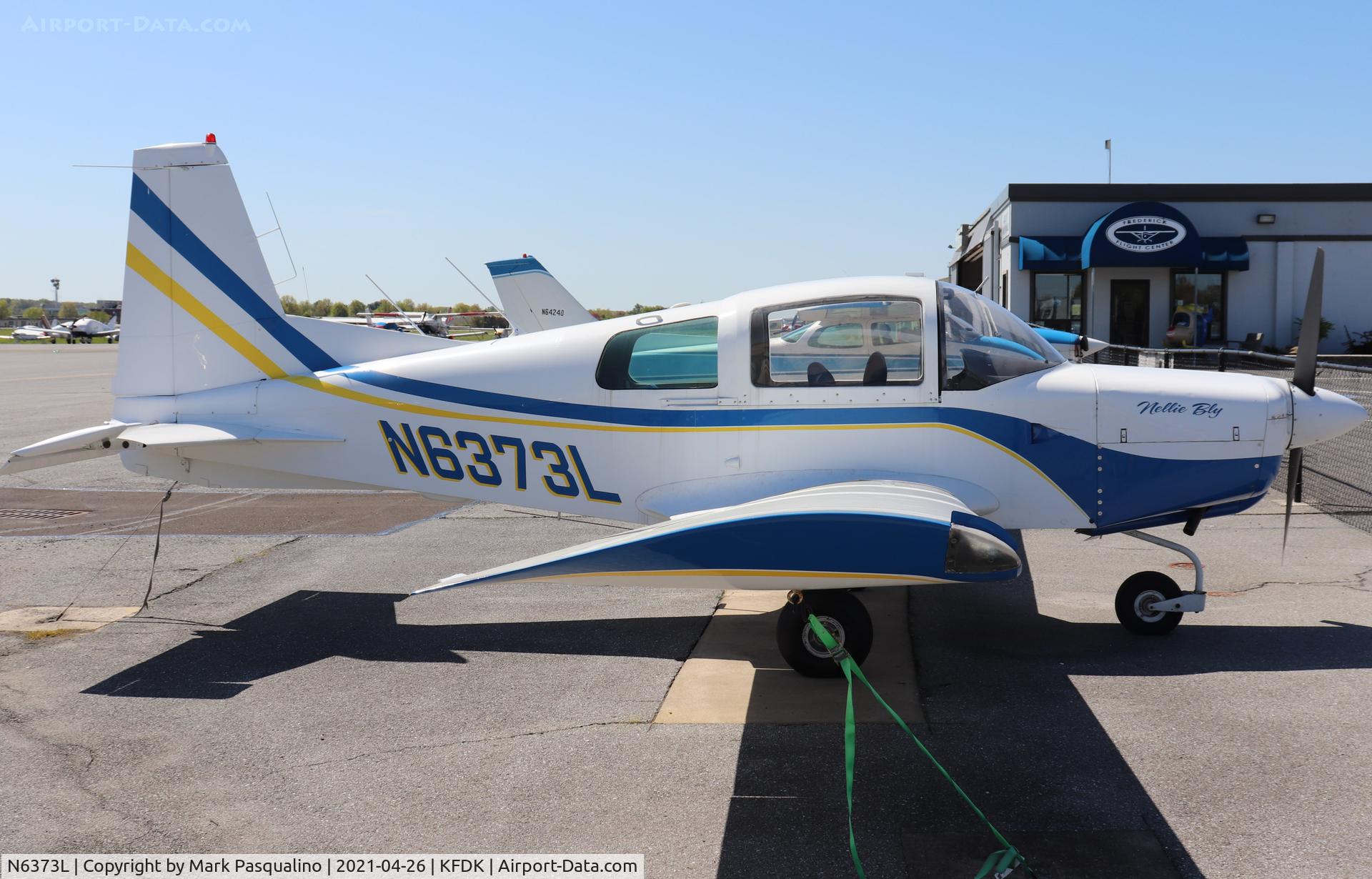 N6373L, 1972 American AA-5 C/N AA5-0243, American AA-5