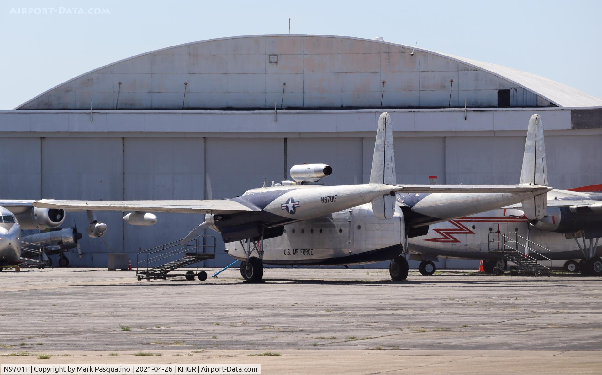 N9701F, 1945 Fairchild C-82A Packet C/N 10184 (45-57814), Fairchild C-82A