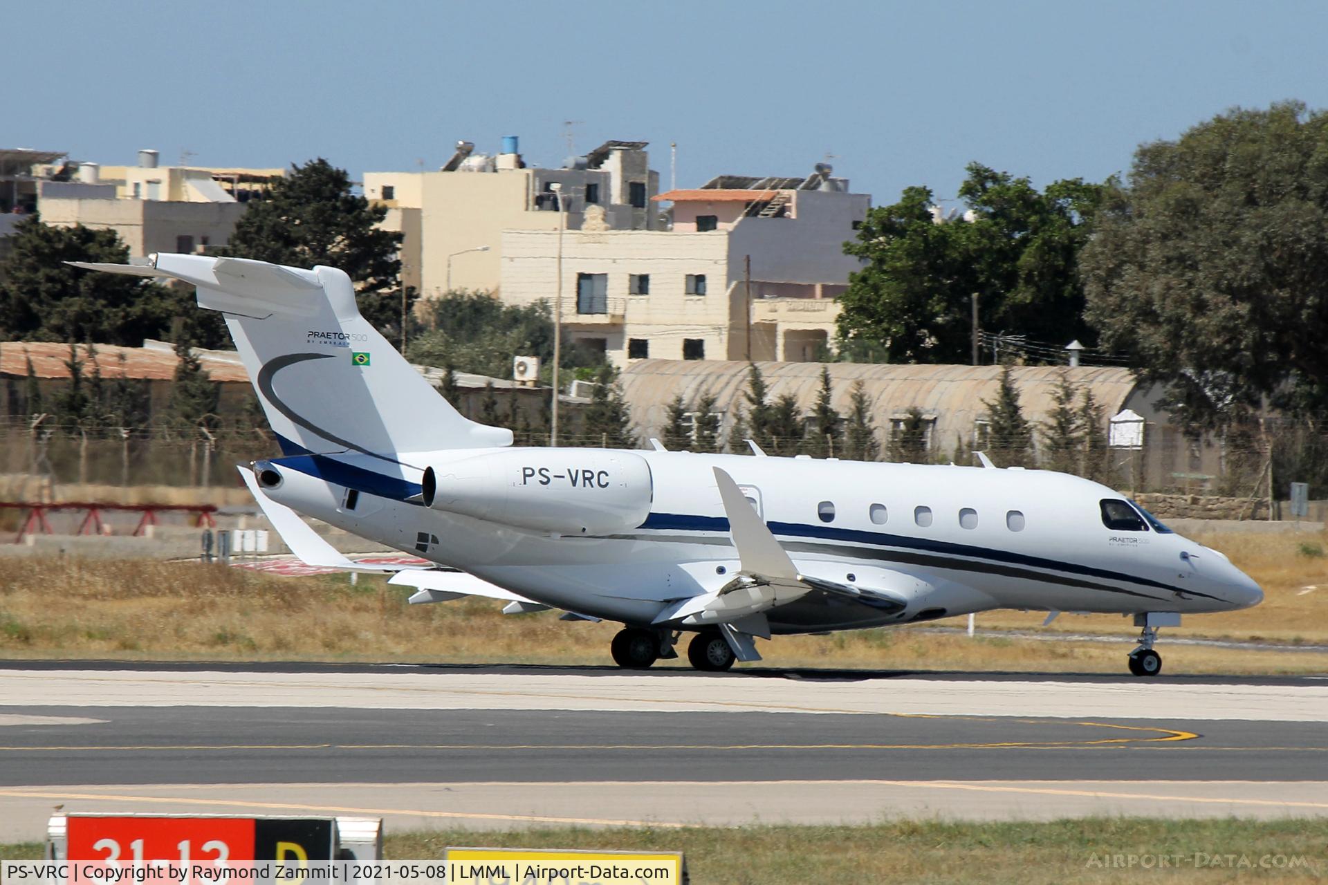 PS-VRC, 2020 Embraer EMB-545 Praetor 500 C/N 55010077, Embraer EMB-545 Praetor PS-VRC