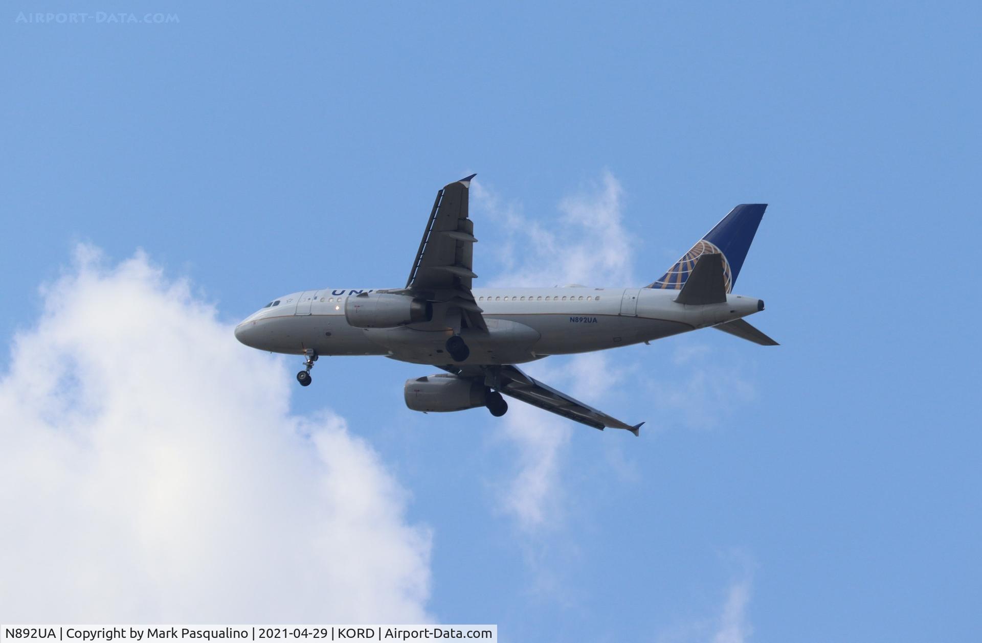 N892UA, 2006 Airbus A319-132 C/N 2940, Airbus A319-132