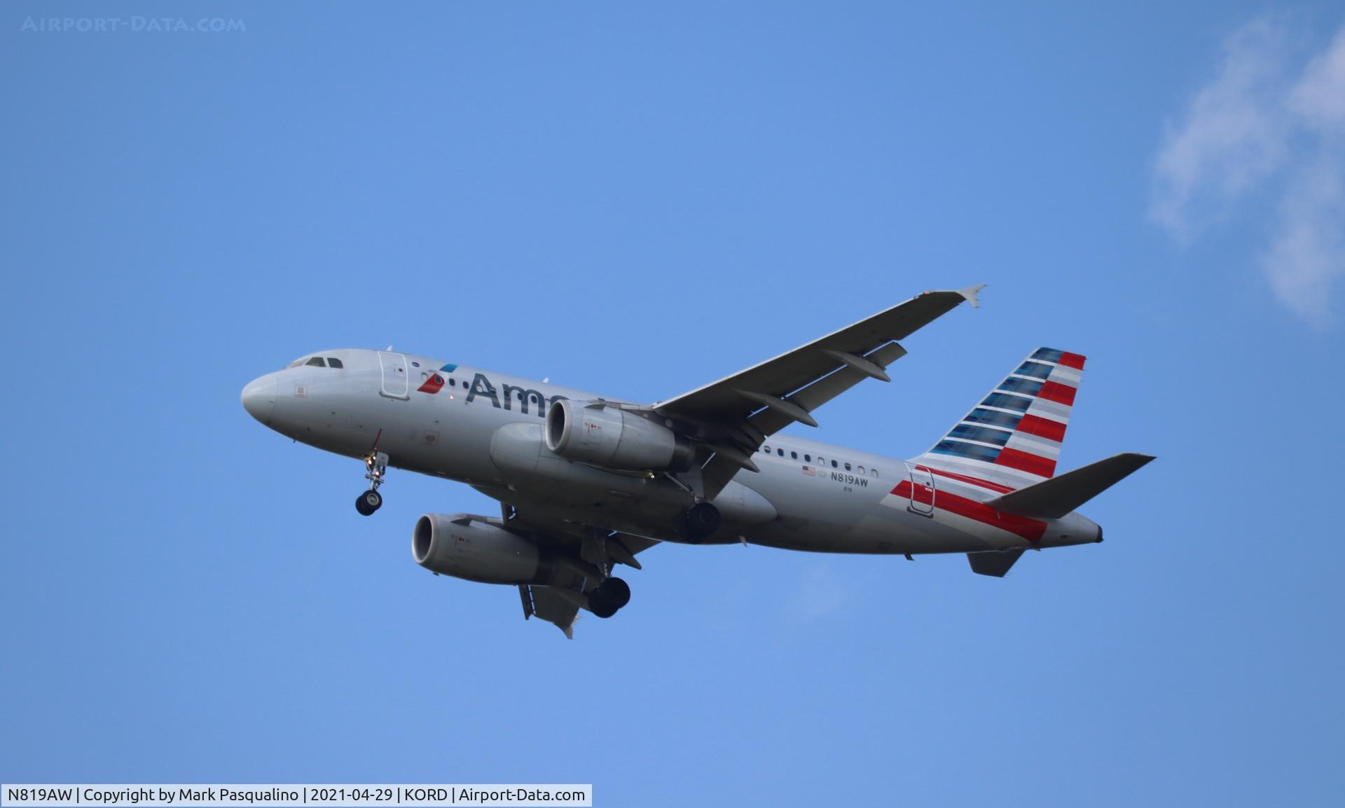 N819AW, 2000 Airbus A319-132 C/N 1395, Airbus A319-132