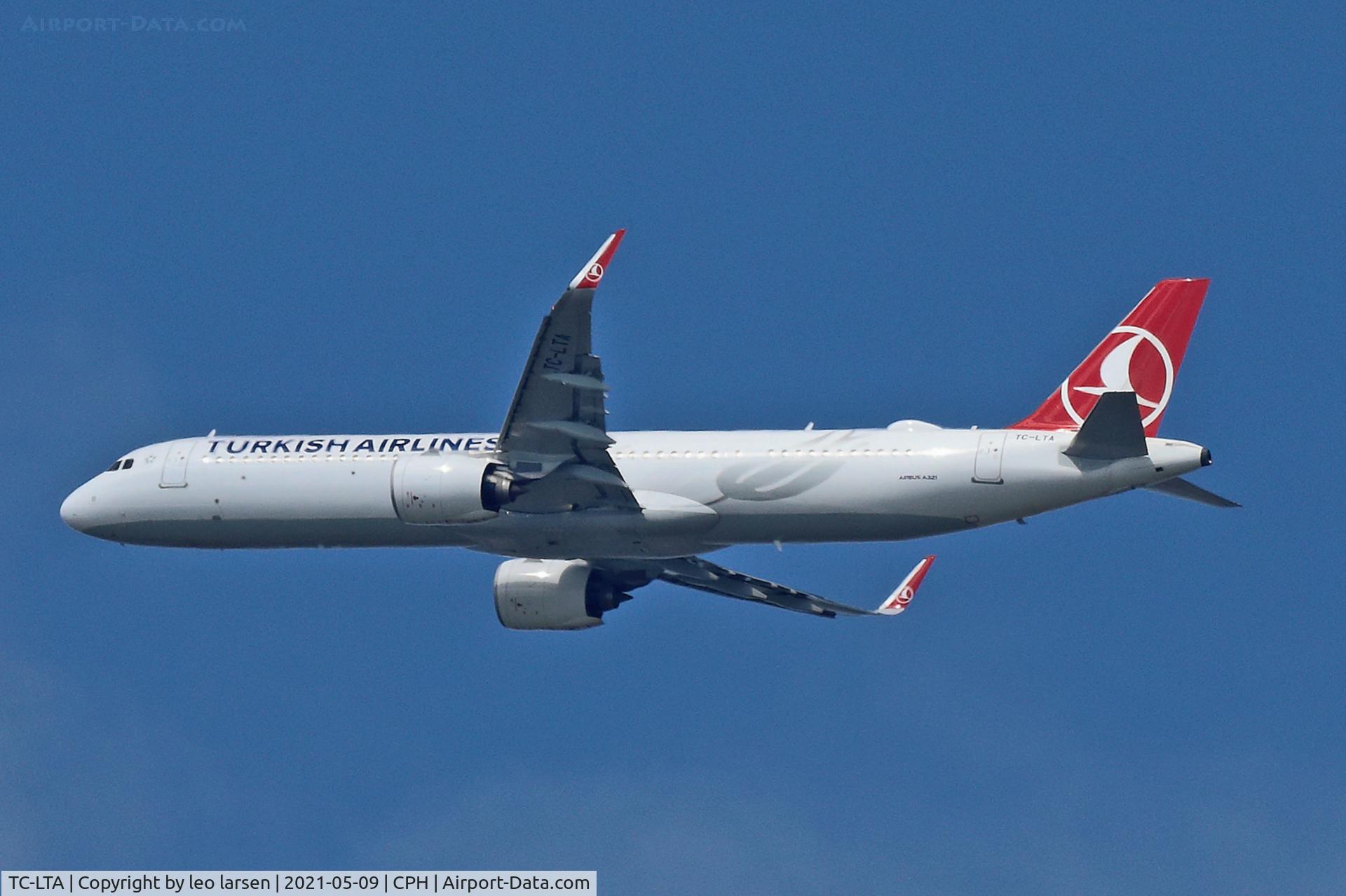 TC-LTA, 2020 Airbus A321-271NX C/N 9567, Copenhagen 9.5.2021