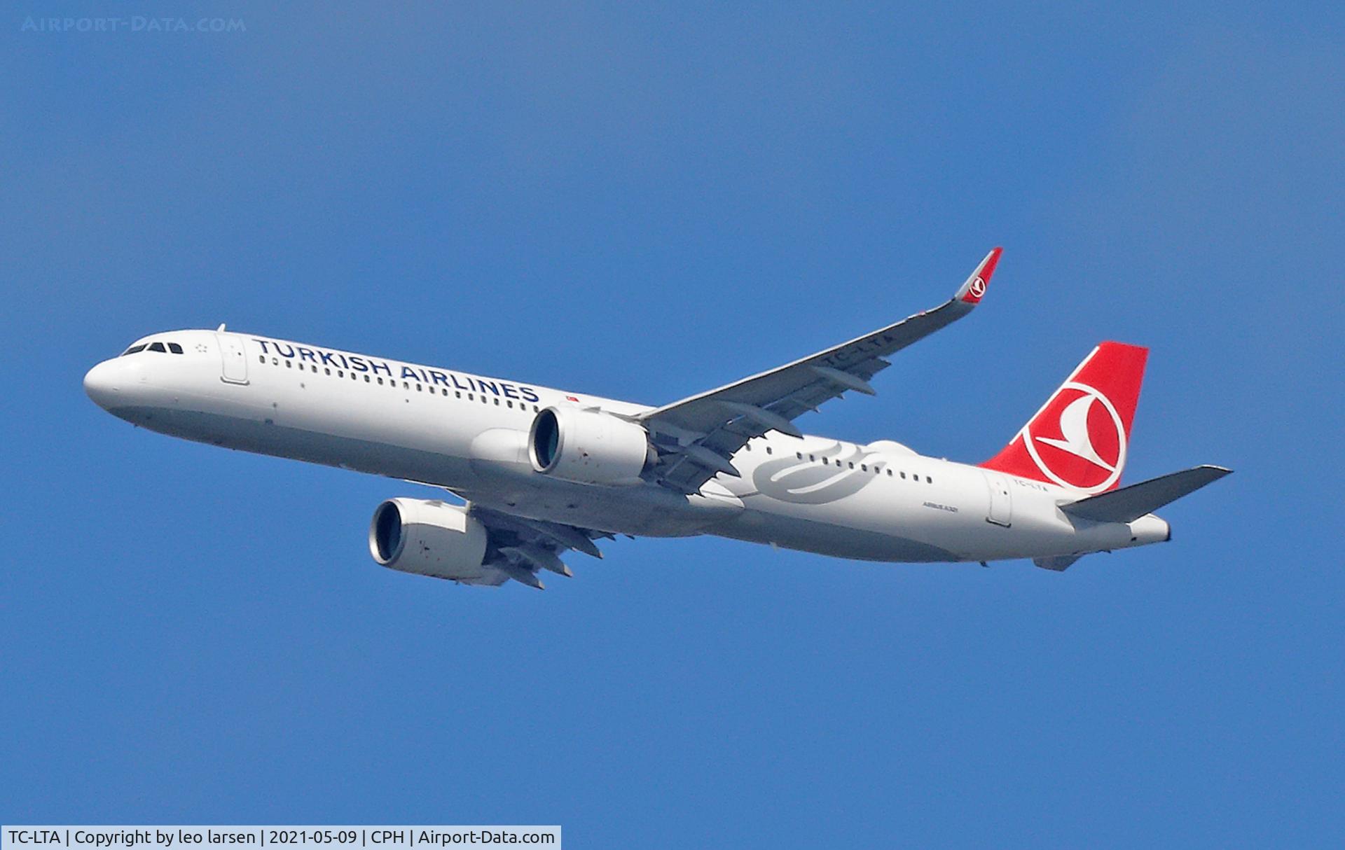 TC-LTA, 2020 Airbus A321-271NX C/N 9567, Copenhagen 9.5.2021