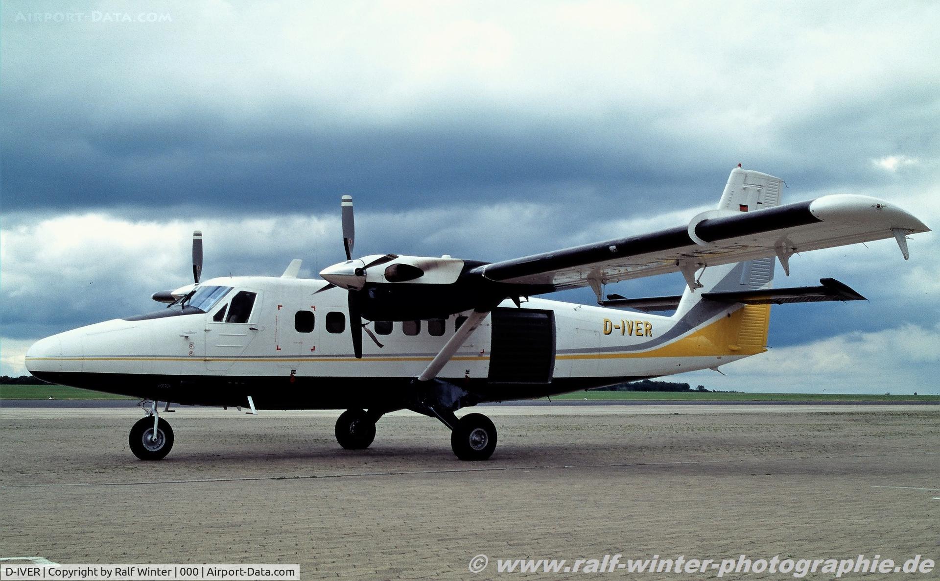 D-IVER, 1974 De Havilland Canada DHC-6-300 Twin Otter C/N 411, De Havilland Canada DHC-6-300 Twin Otter - JMP Businesswings - 411 - D-IVER