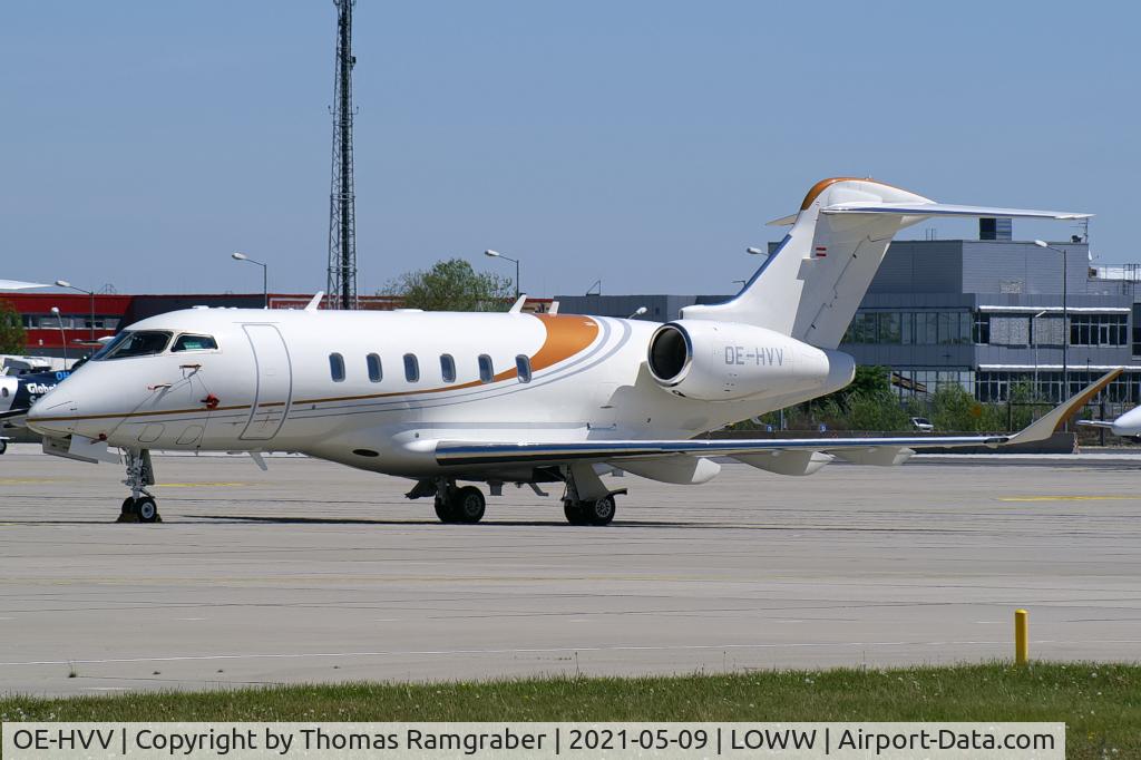 OE-HVV, 2008 Bombardier Challenger 300 (BD-100-1A10) C/N 20214, International Jet Management Bombardier Challenger 350