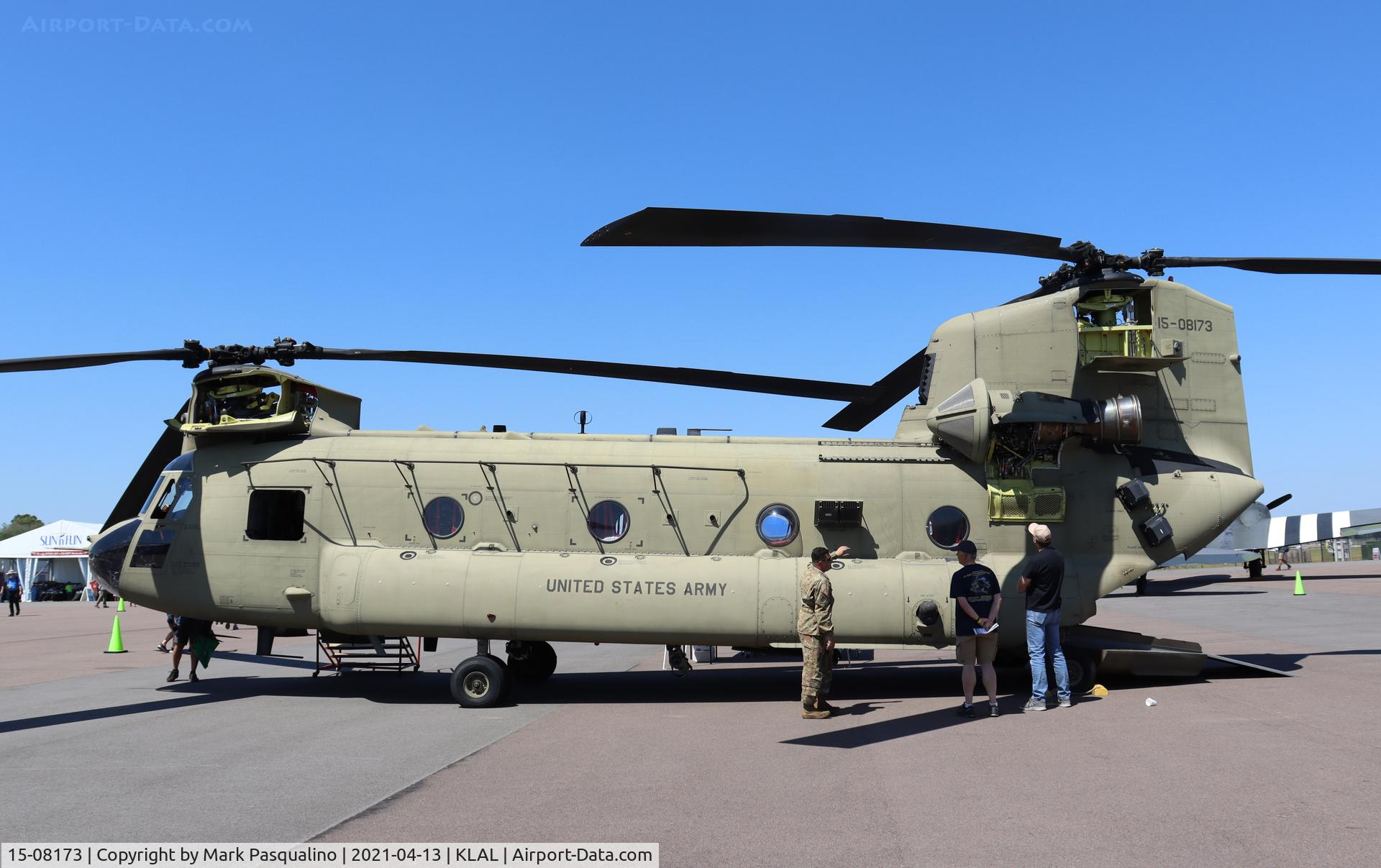 15-08173, 2015 Boeing CH-47F Chinook C/N M8173, Boeing CH-47F