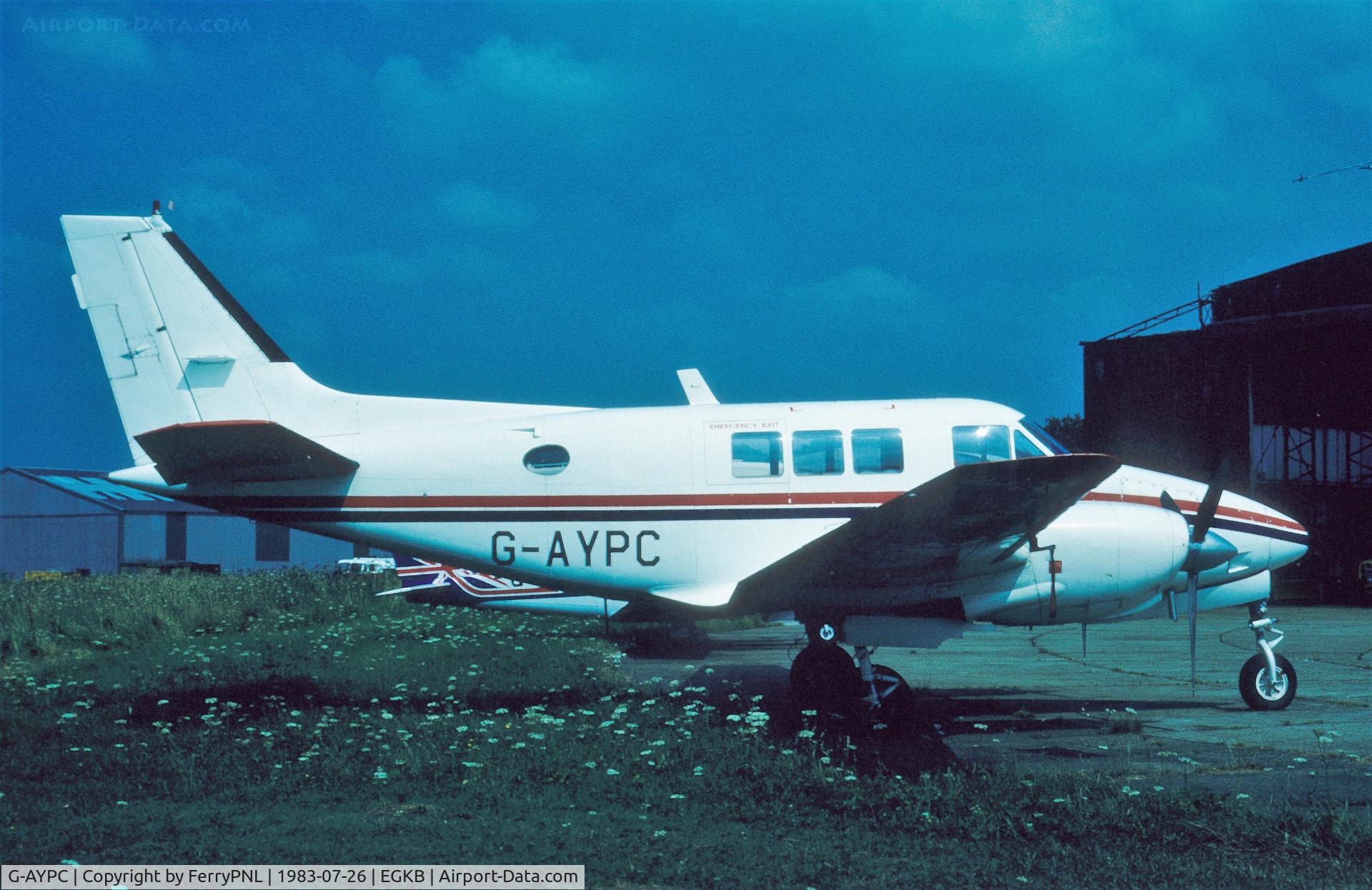 G-AYPC, 1970 Beech 70 Queen Air C/N LB-35, Parker and Heard Ltd Be70