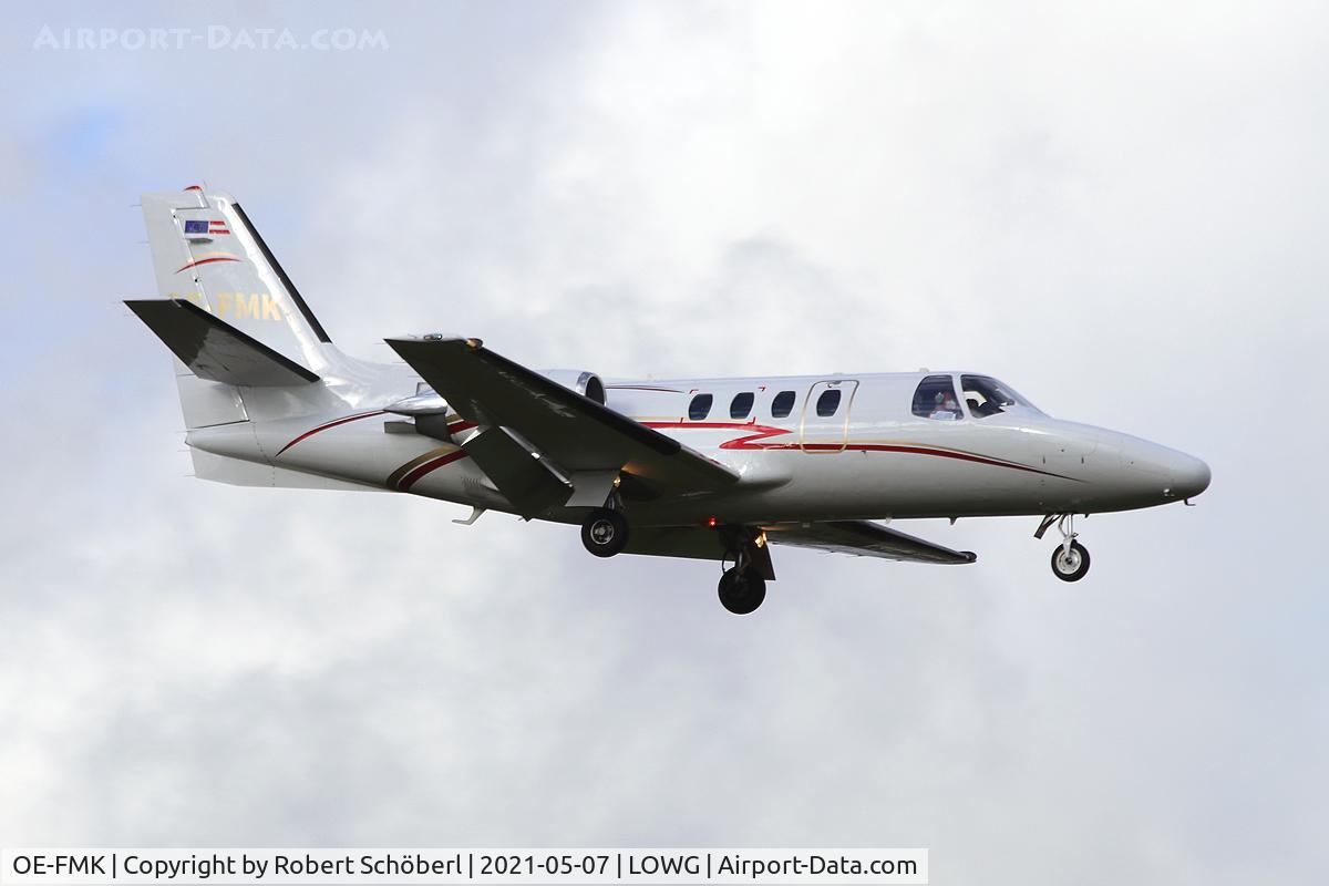 OE-FMK, 1980 Cessna 501 Citation I/SP C/N 501-0144, OE-FMK @ LOWG 2021