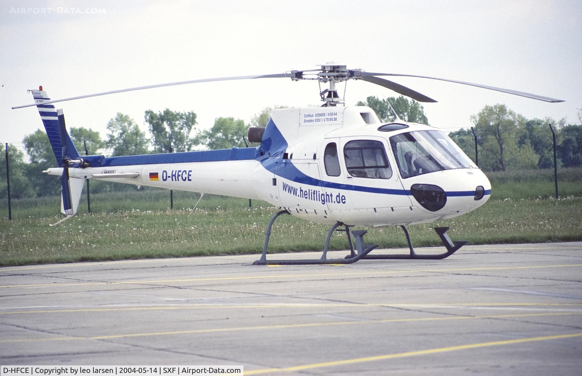D-HFCE, Aerospatiale AS-350BA Ecureuil C/N 1669, Berlin ILA 14.5.2004