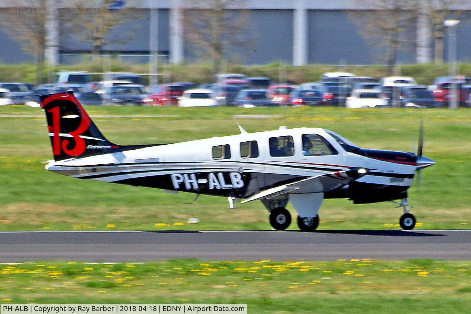 PH-ALB, 2014 Beechcraft G36 Bonanza C/N E-4023, PH-ALB   Beech G36 Bonanza [E-4023] Friedrichshafen~D 18/04/2018