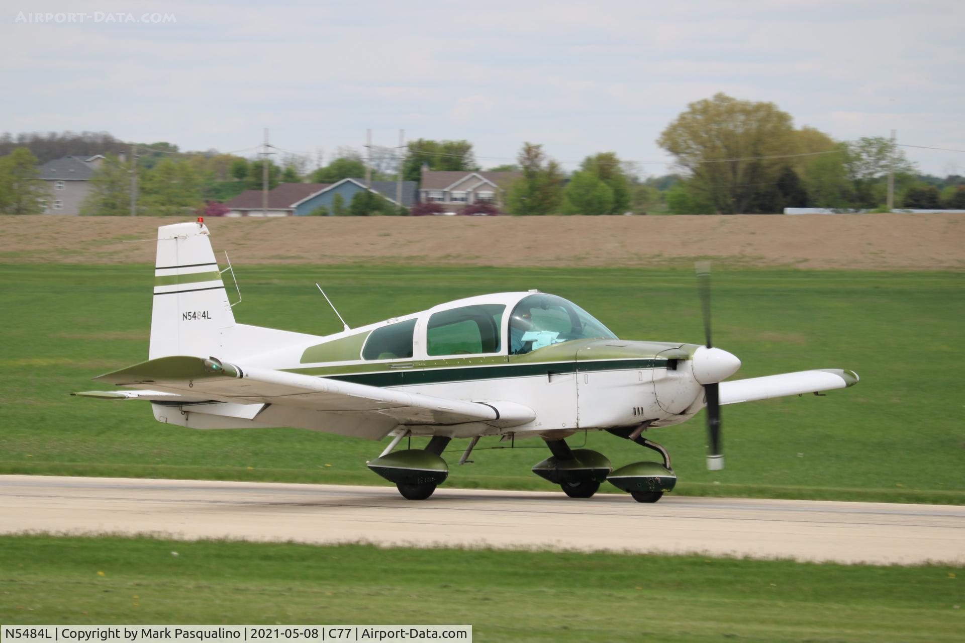 N5484L, 1973 Grumman American AA-5 Traveler C/N AA5-0384, Grumman American AA-5