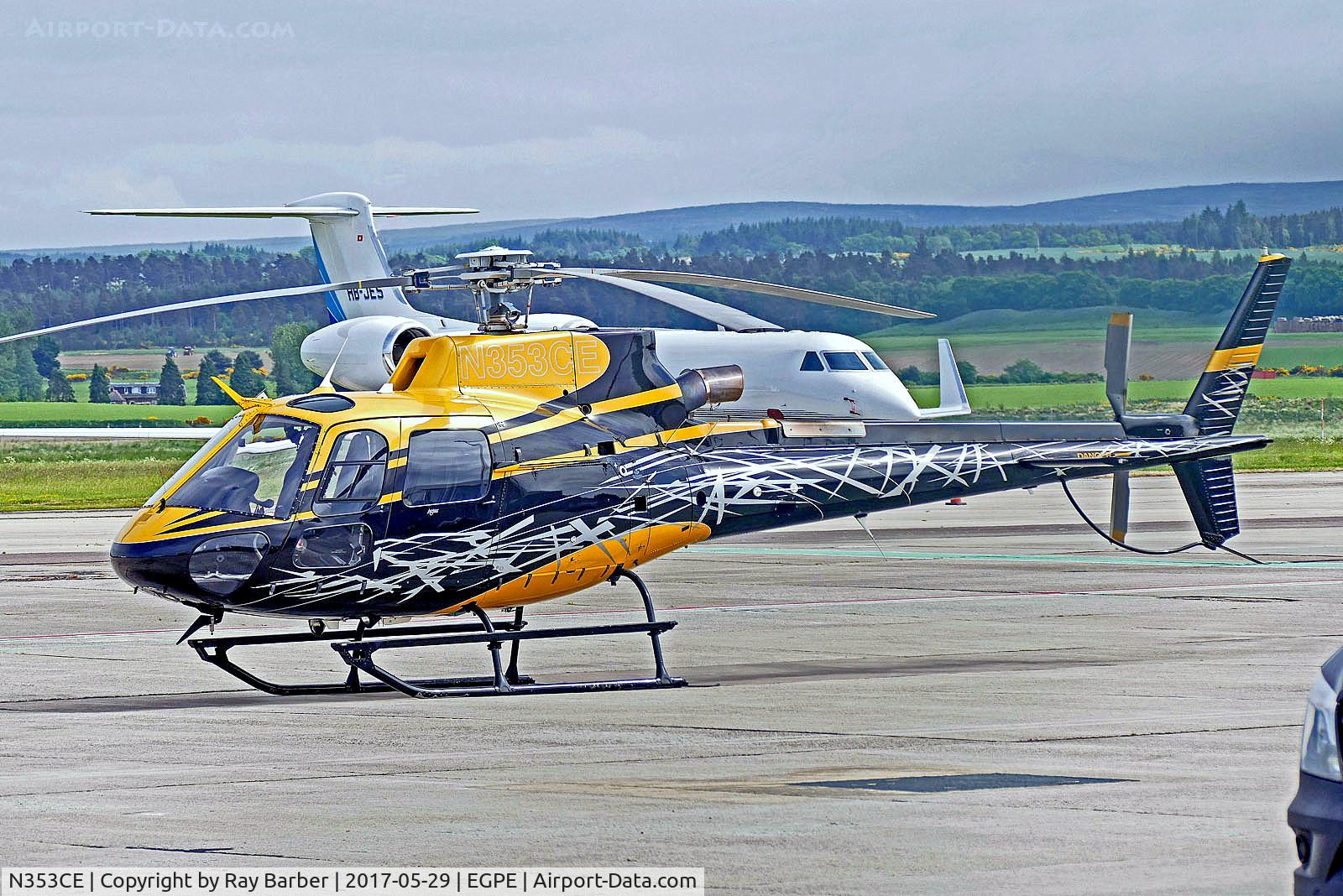 N353CE, Eurocopter AS-350B-3 Ecureuil Ecureuil C/N 4575, N353CE   Eurocopter AS.350B3 Astar [4575] Inverness (Dalcross)~G 29/05/2017