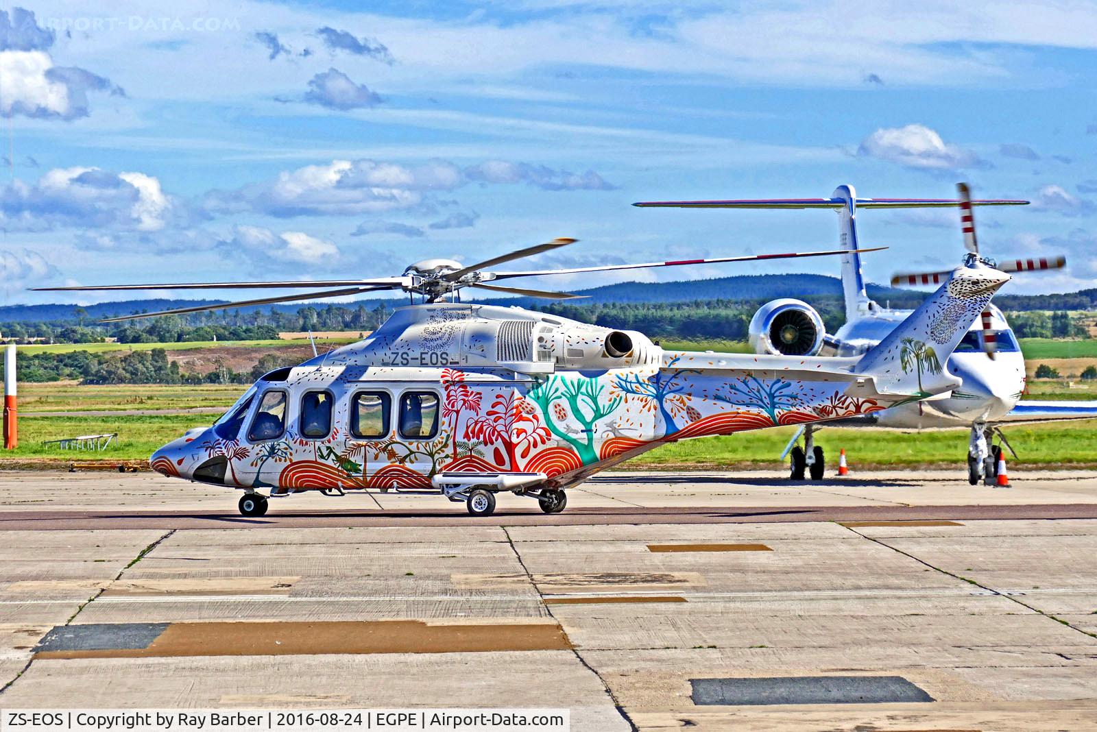 ZS-EOS, 2013 AgustaWestland AB.139 C/N 31502, ZS-EOS   AgustaWestland AB.139 [31502] Inverness (Dalcross)~G 24/08/2016