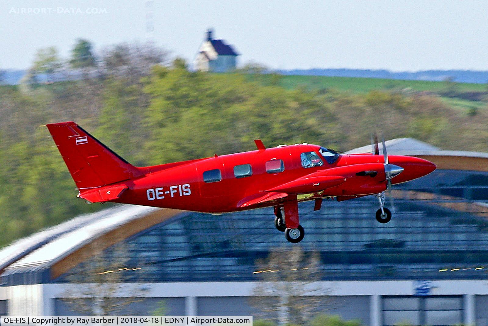 OE-FIS, Piper PA-31T1 Cheyenne I C/N 31T-1104015, OE-FIS   Piper PA-31T.1 Cheyenne 1A [31T-1104015] Friedrichshafen~D 18/04/2018