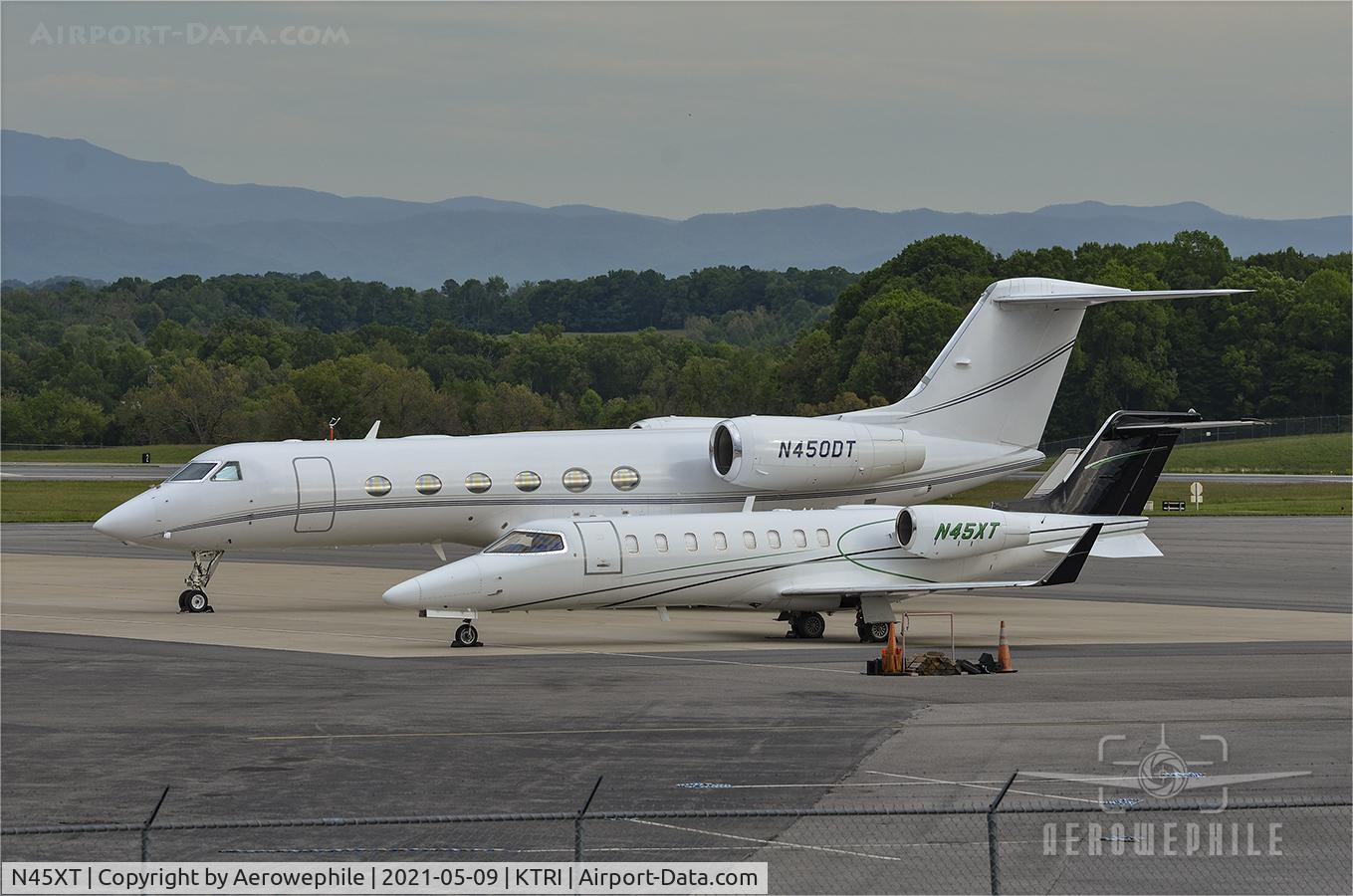 N45XT, 2000 Learjet 45 C/N 103, Parked at Tri-Cities Airport (KTRI)
09May21