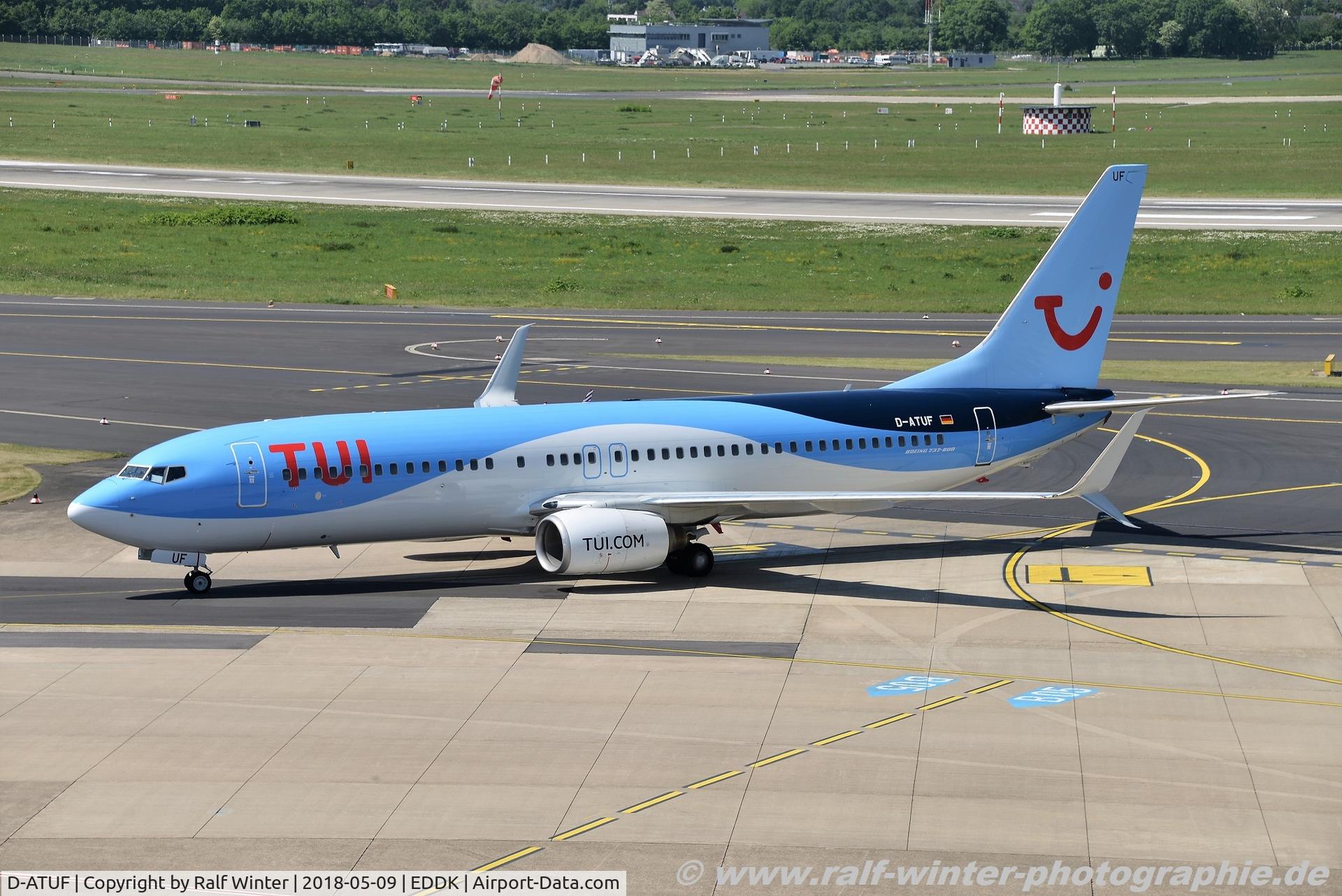 D-ATUF, 2006 Boeing 737-8K5 C/N 34687, Boeing 737-8LK5(W) - X3 TUI TUIfly - 34687 - D-ATUF - 09.05.2018 - CGN