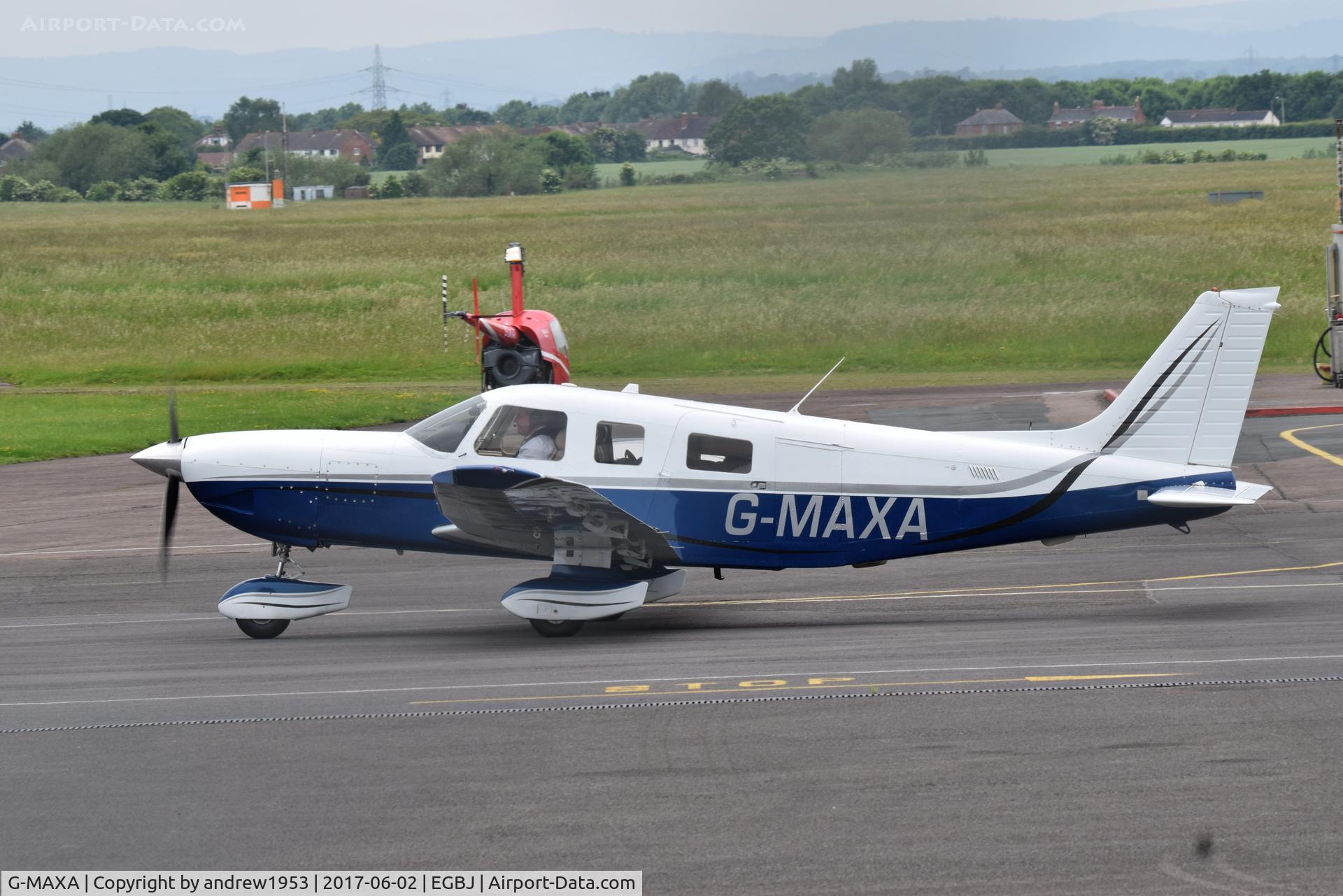 G-MAXA, 2004 Piper PA-32-301FT 6X Saratoga Saratoga C/N 3232021, G-MAXA at Gloucestershire Airport.