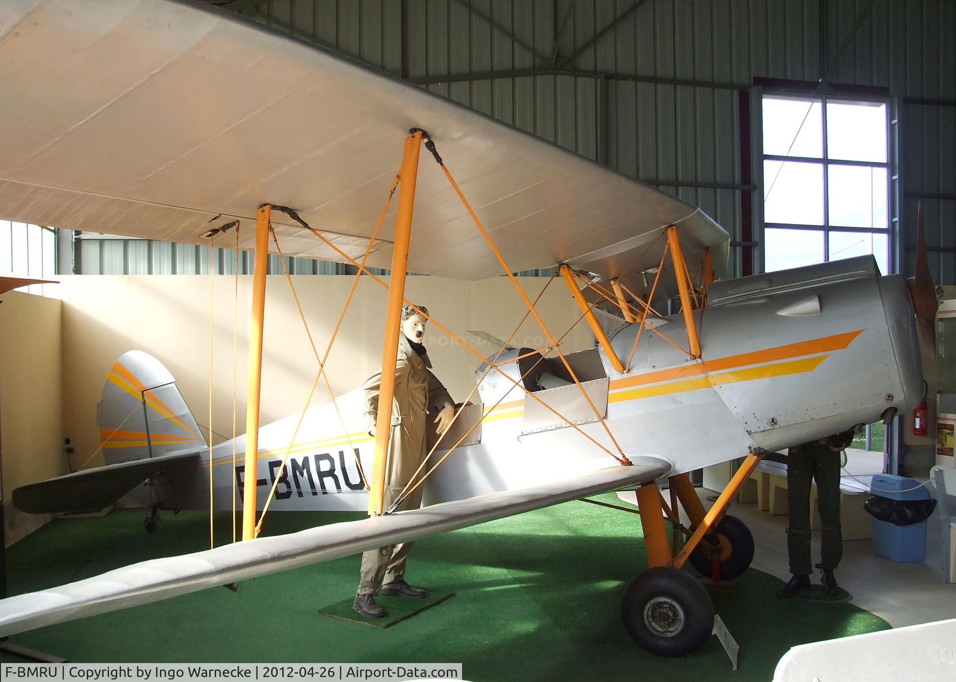 F-BMRU, Stampe-Vertongen SV-4C C/N 643, Stampe-Vertongen SV-4C at the Musée Européen de l'Aviation de Chasse, Montelimar Ancone airfield