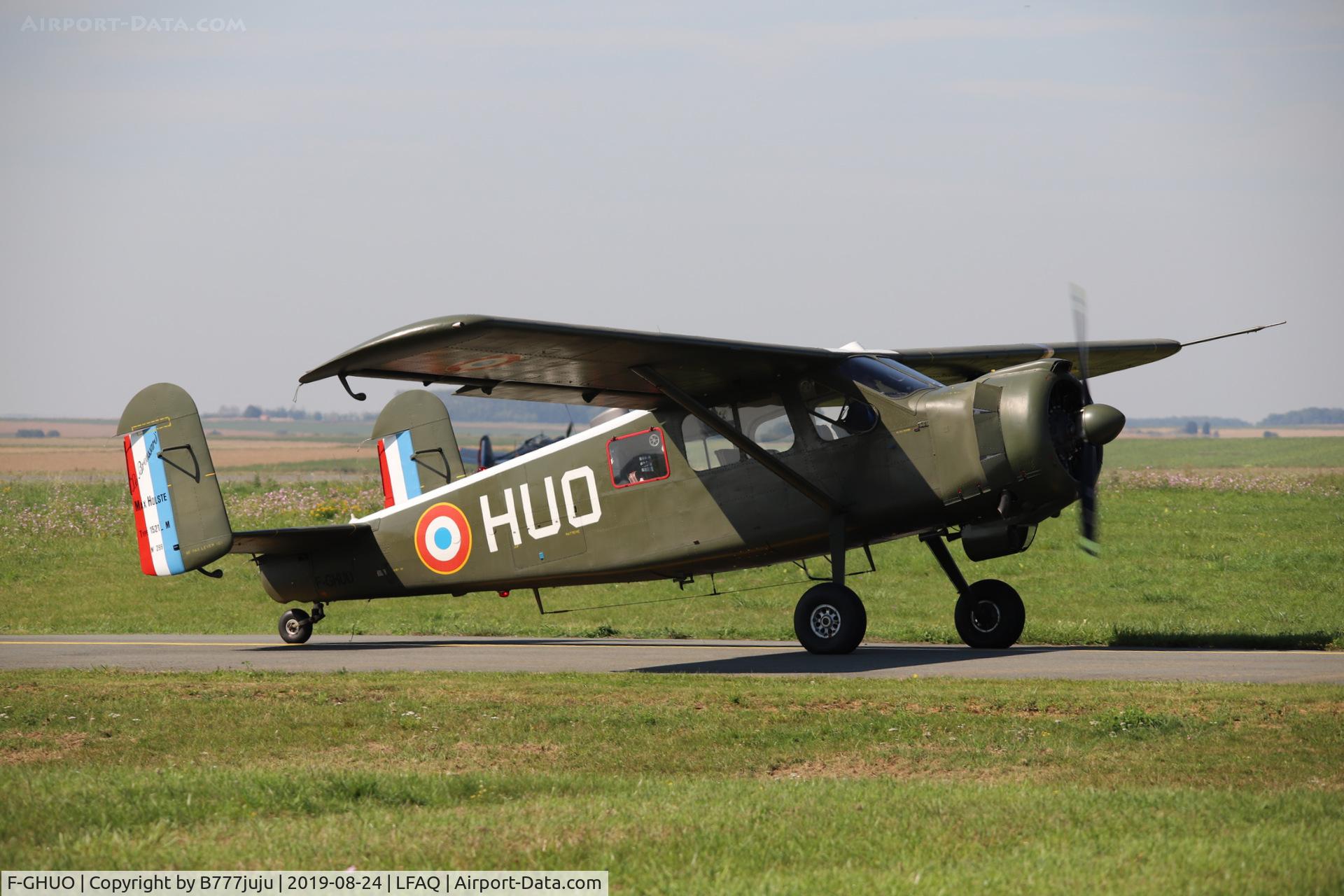 F-GHUO, Max Holste MH-1521C-1 Broussard C/N 299, at Albert Airshow
