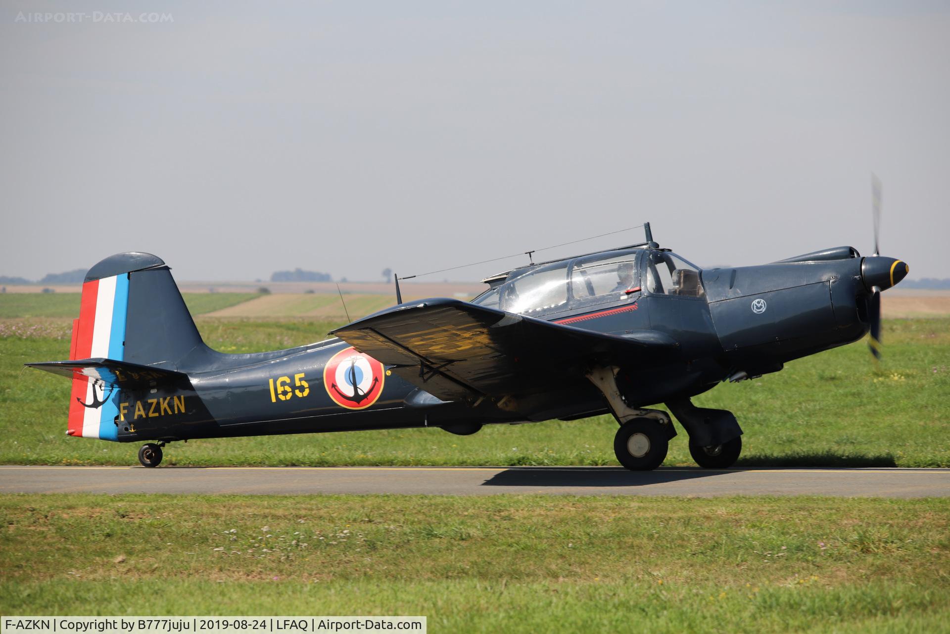 F-AZKN, Morane-Saulnier MS-733 Alcyon C/N 165, at Albert Airshow
