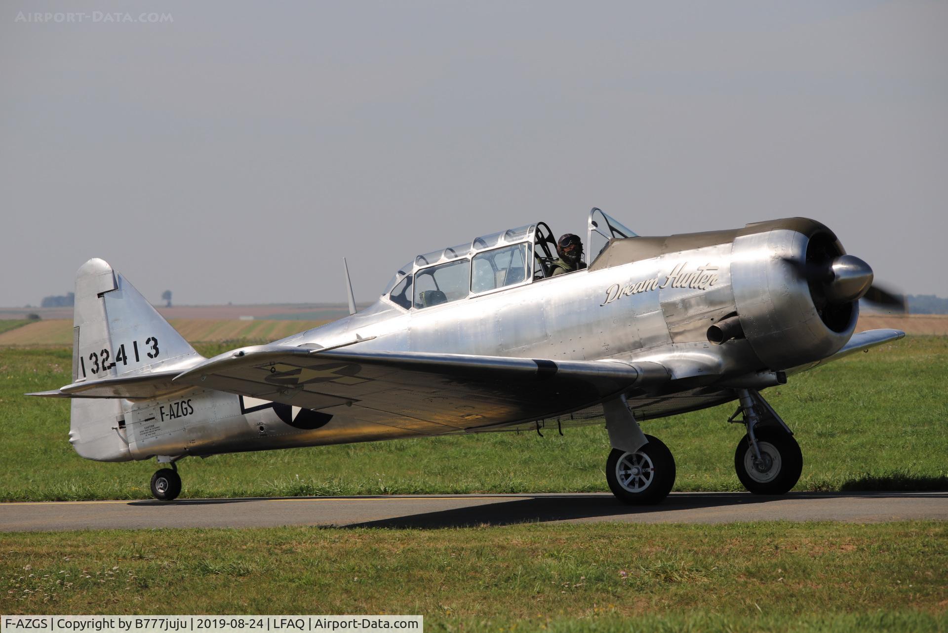 F-AZGS, North American T-6G Texan C/N 168-556, at Albert Airshow