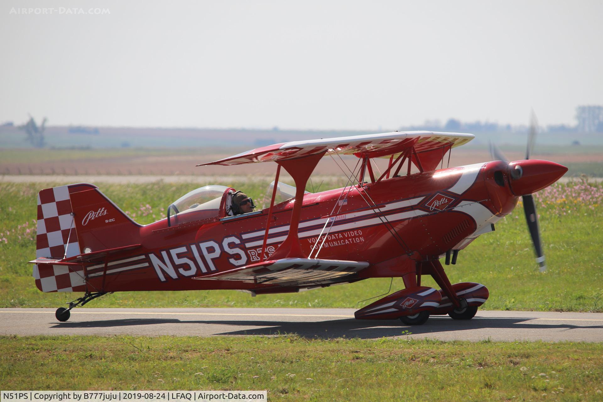 N51PS, 2008 Aviat Pitts S-2C Special C/N 6087, at Albert Airshow