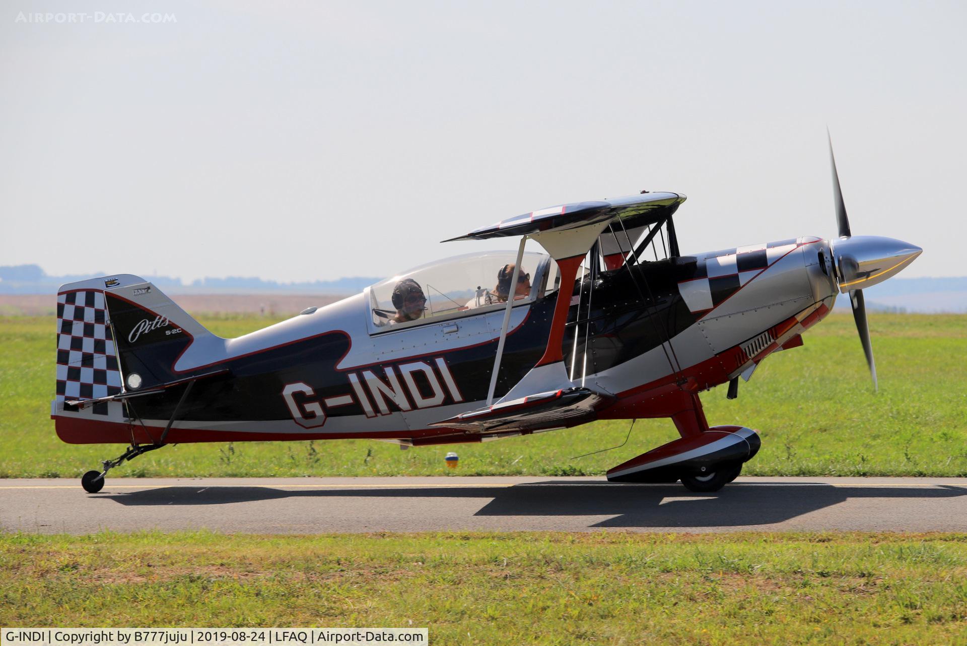 G-INDI, 2008 Aviat Pitts S-2C Special C/N 6084, at Albert Airshow