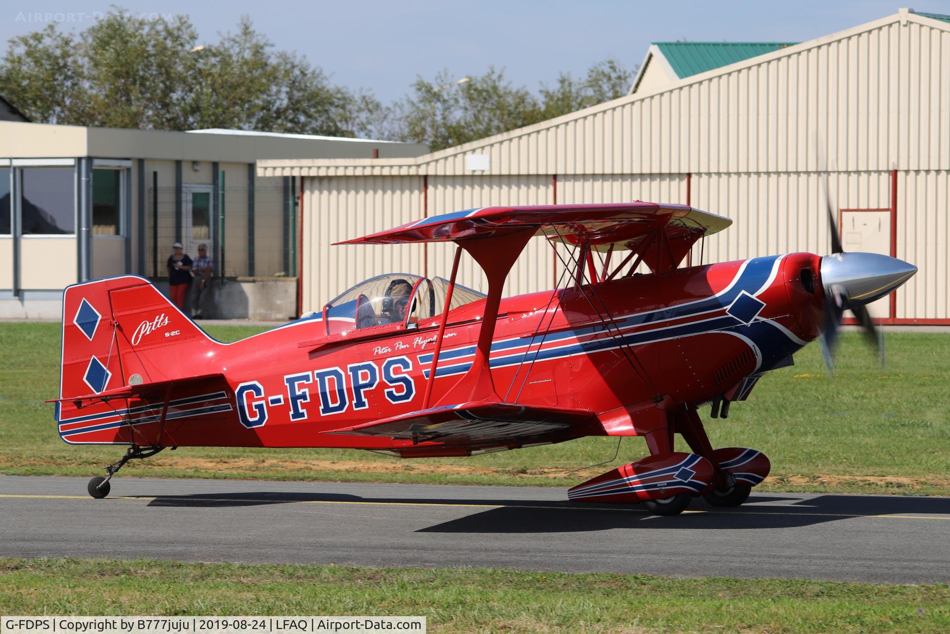G-FDPS, 2004 Aviat Pitts S-2C Special C/N 6066, at Albert Airshow