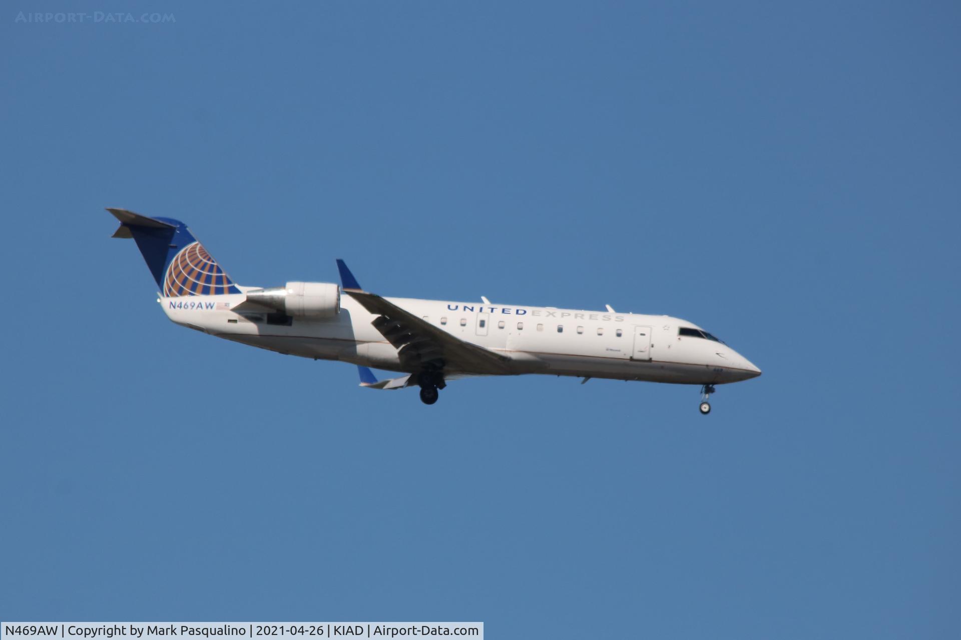 N469AW, 2004 Bombardier CRJ-200LR (CL-600-2B19) C/N 7917, CL-600-2B19